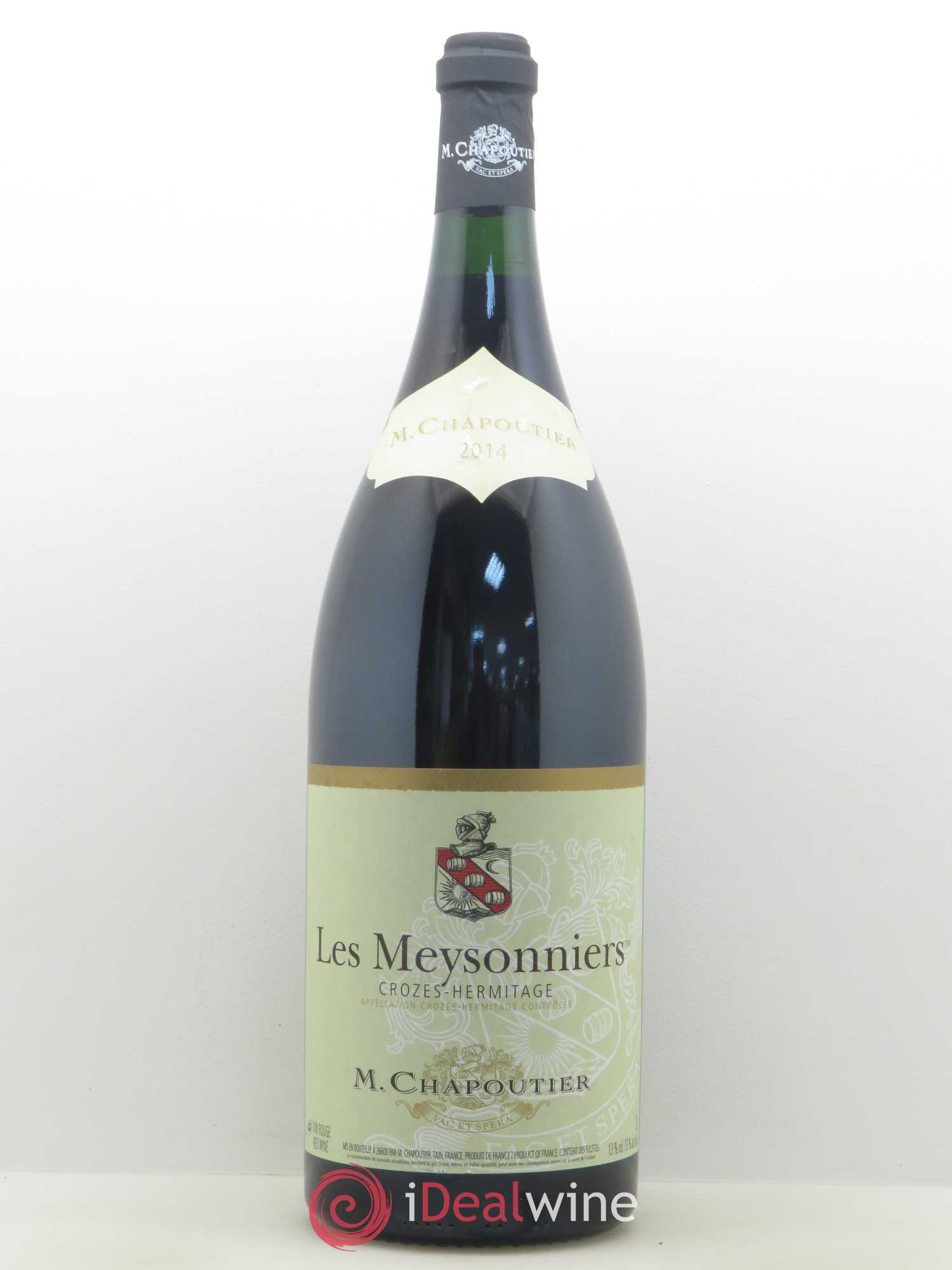 Crozes-Hermitage Les Meysonniers Chapoutier 2014 - Lot de 1 jeroboam - 0