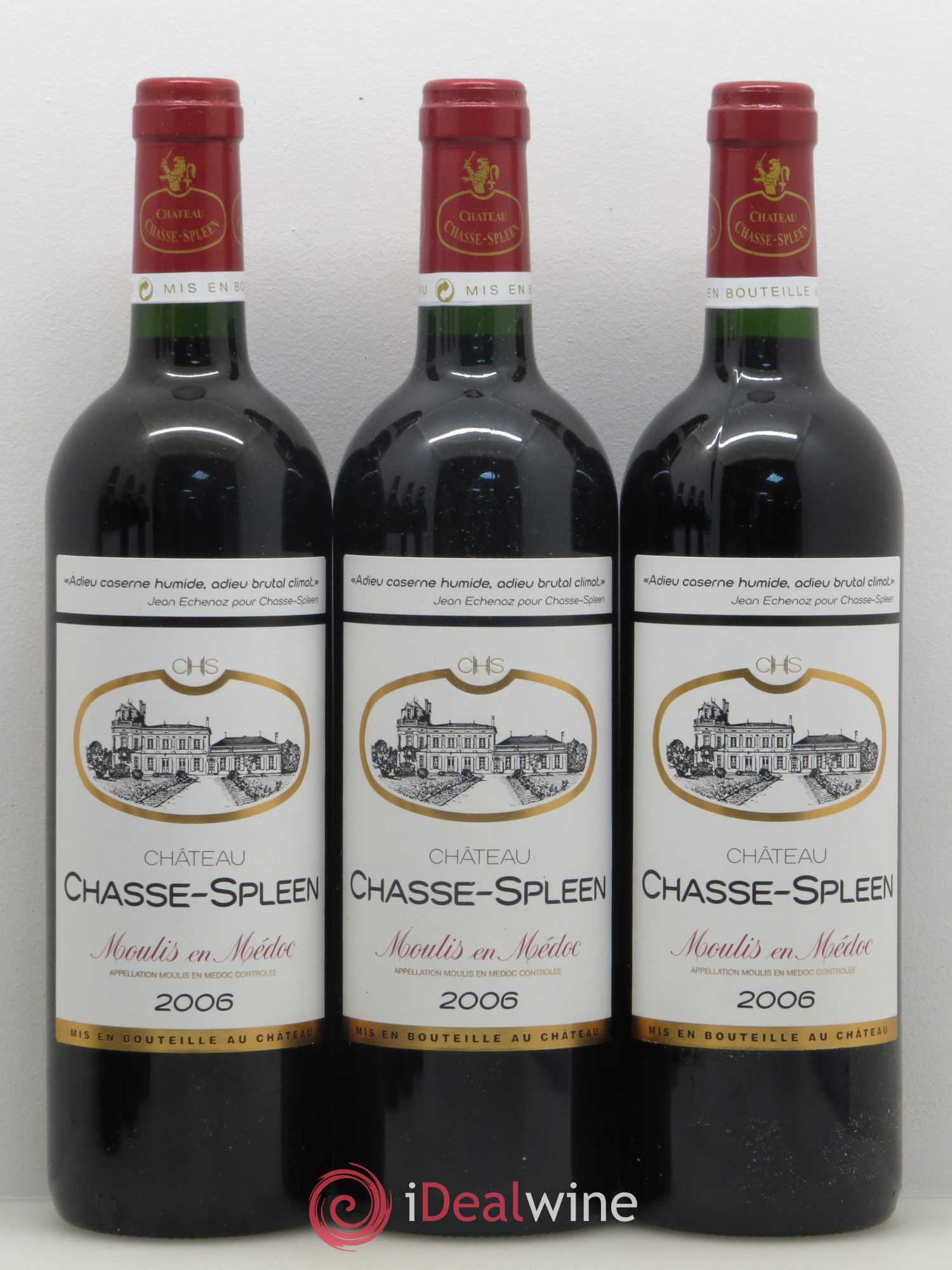 Château Chasse Spleen 2006 - Lot de 6 bouteilles - 1
