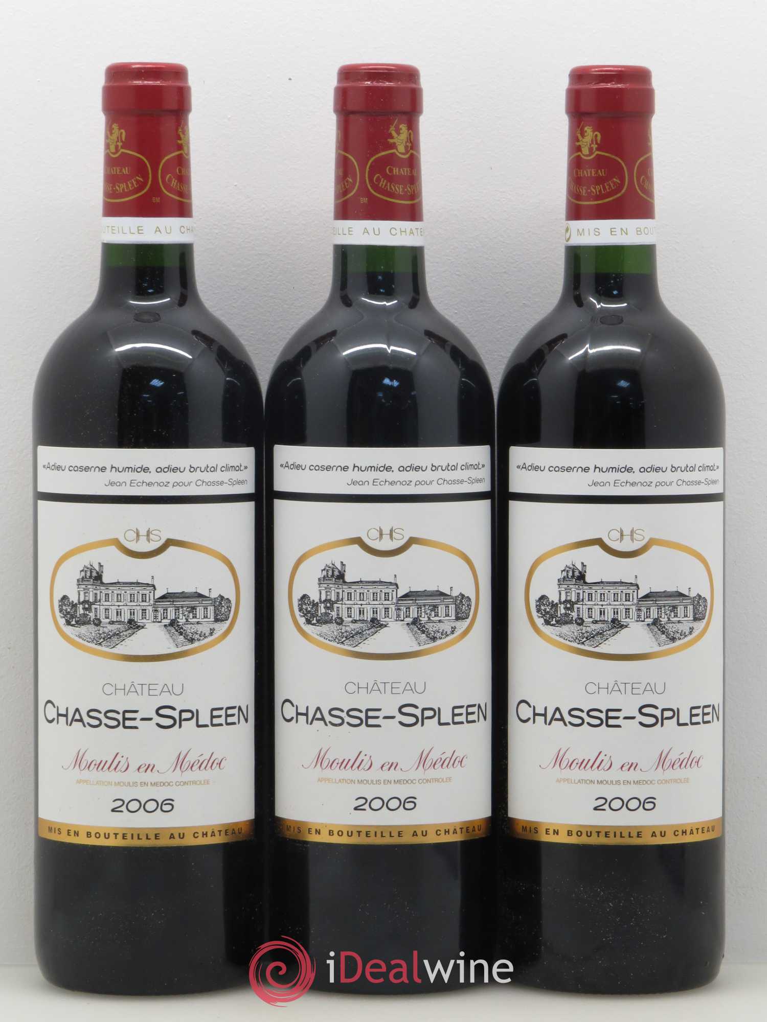 Château Chasse Spleen 2006 - Lot de 6 bouteilles - 2