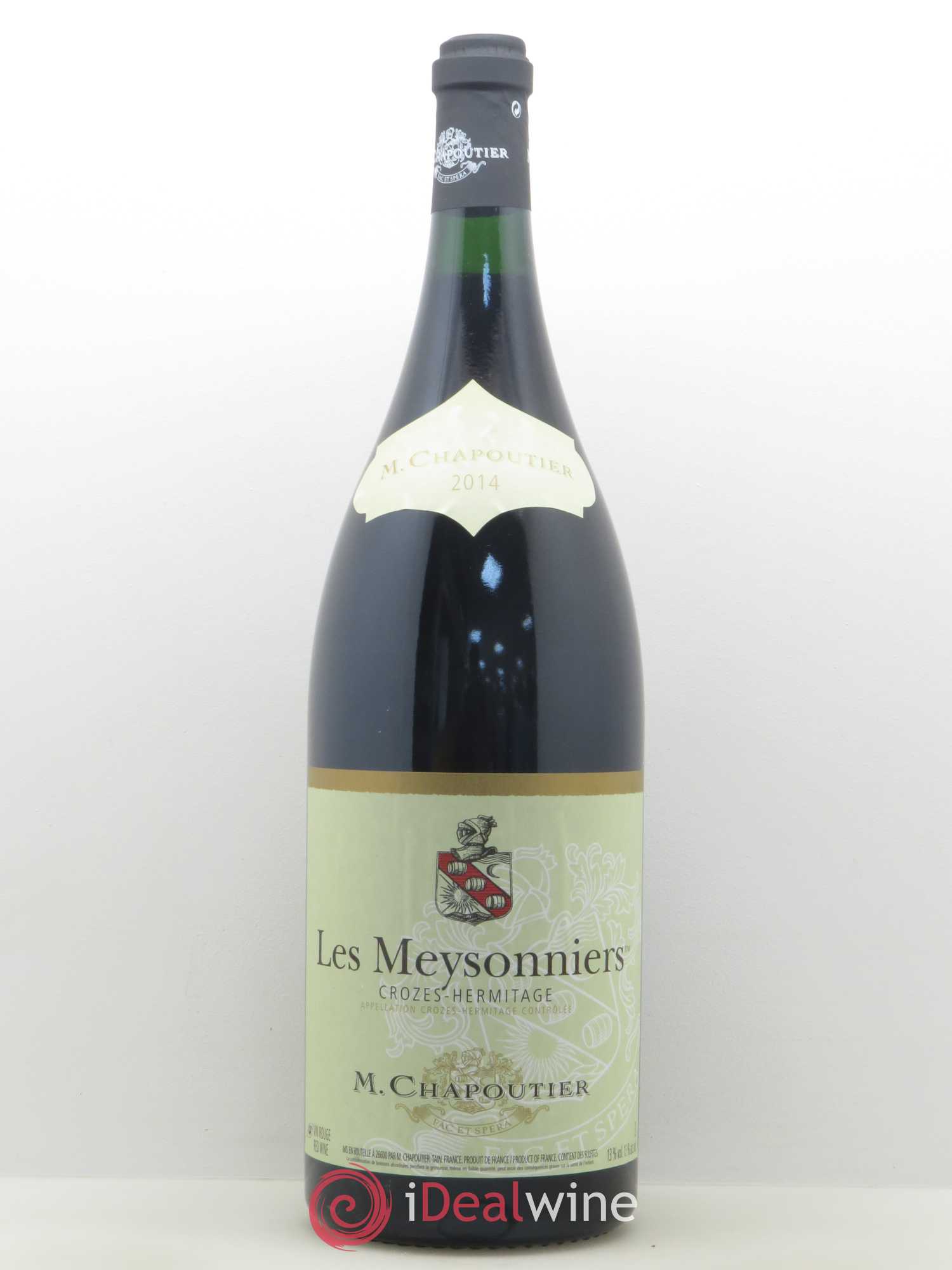 Crozes-Hermitage Les Meysonniers Chapoutier 2014 - Posten von 1 Jeroboam - 0
