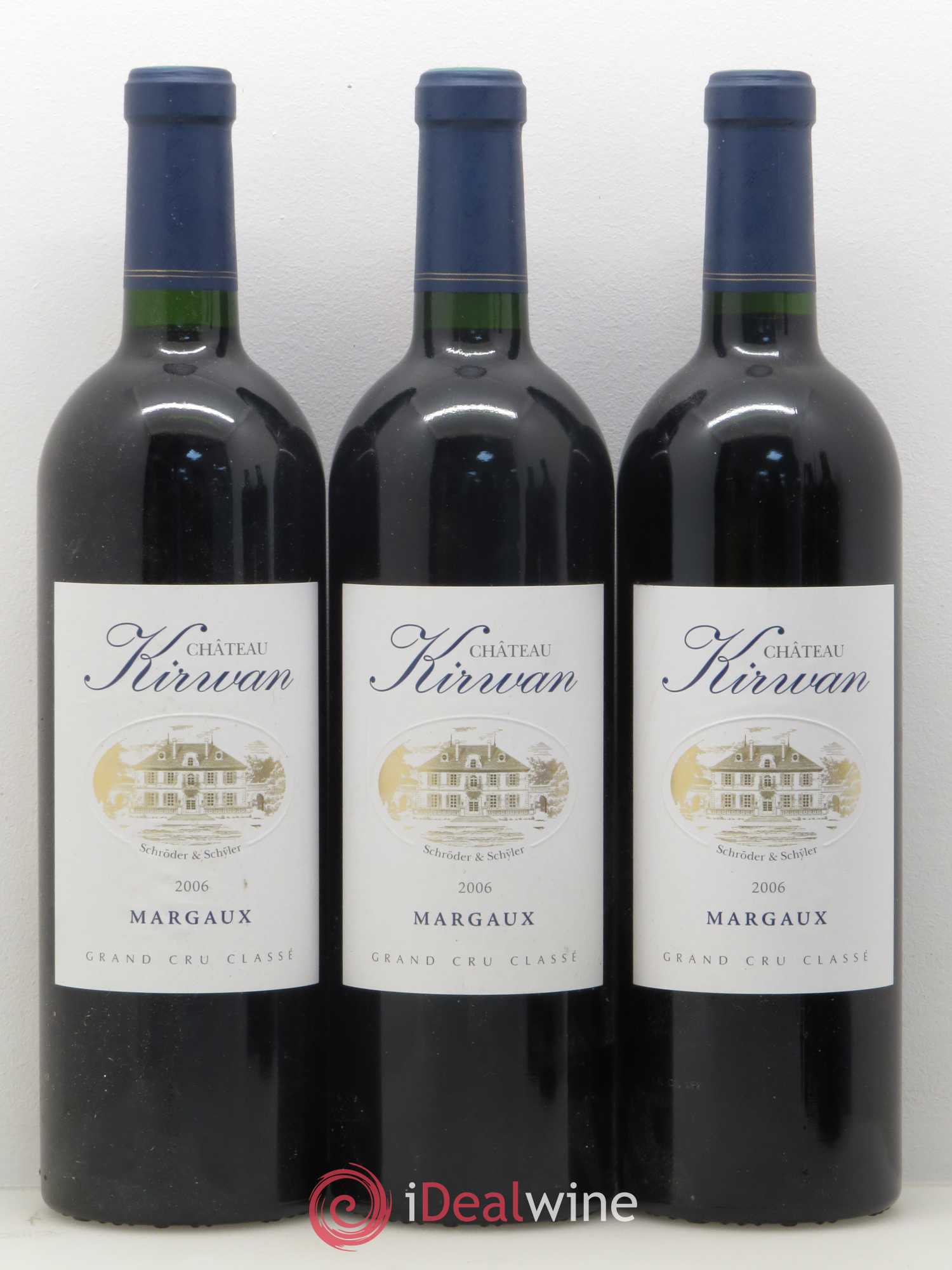 Château Kirwan 3ème Grand Cru Classé (sans prix de réserve) 2006 - Lot de 5 bouteilles - 1