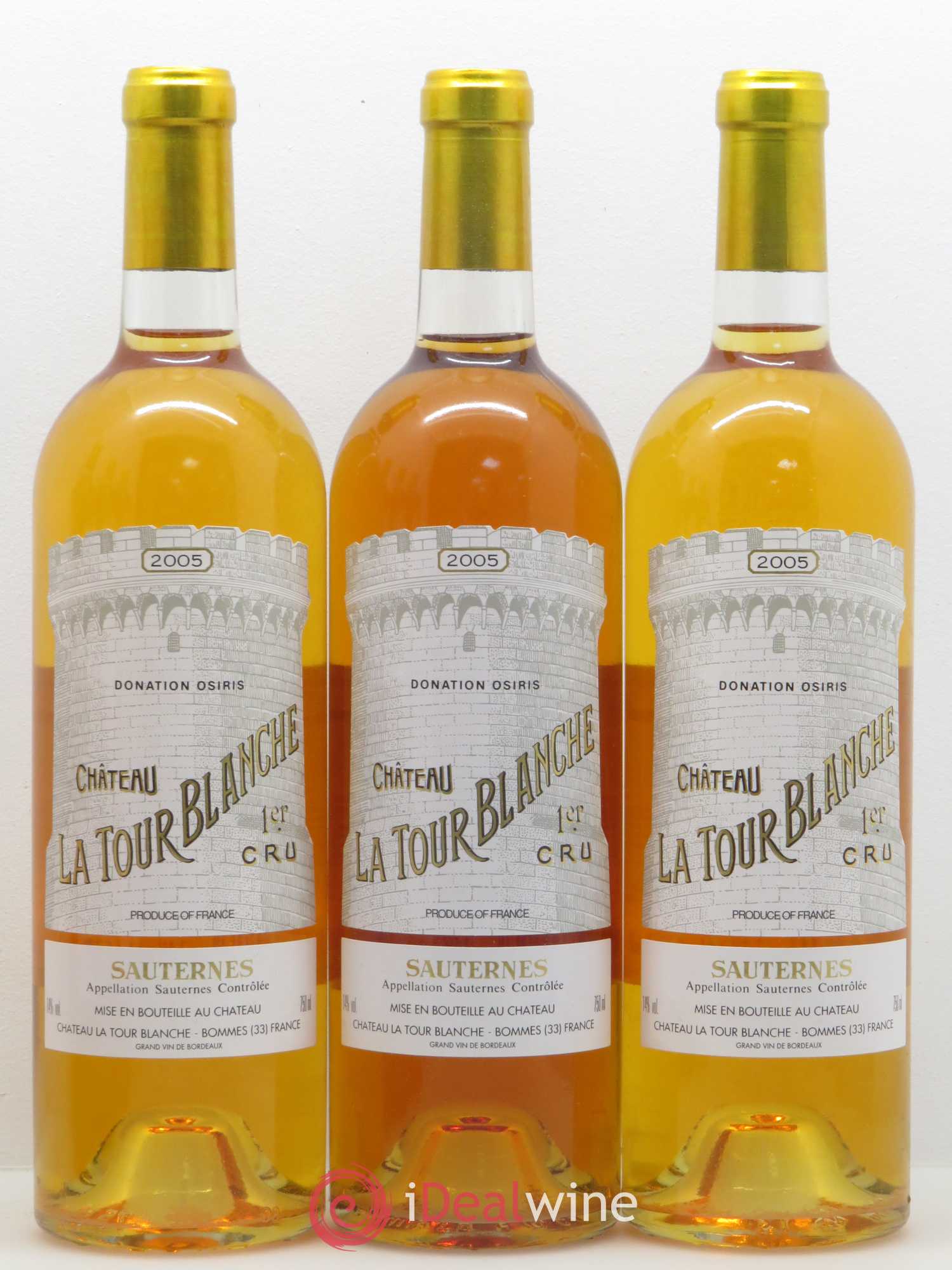 Château la Tour Blanche 1er Grand Cru Classé 2005 - Lotto di 6 bottiglie - 1