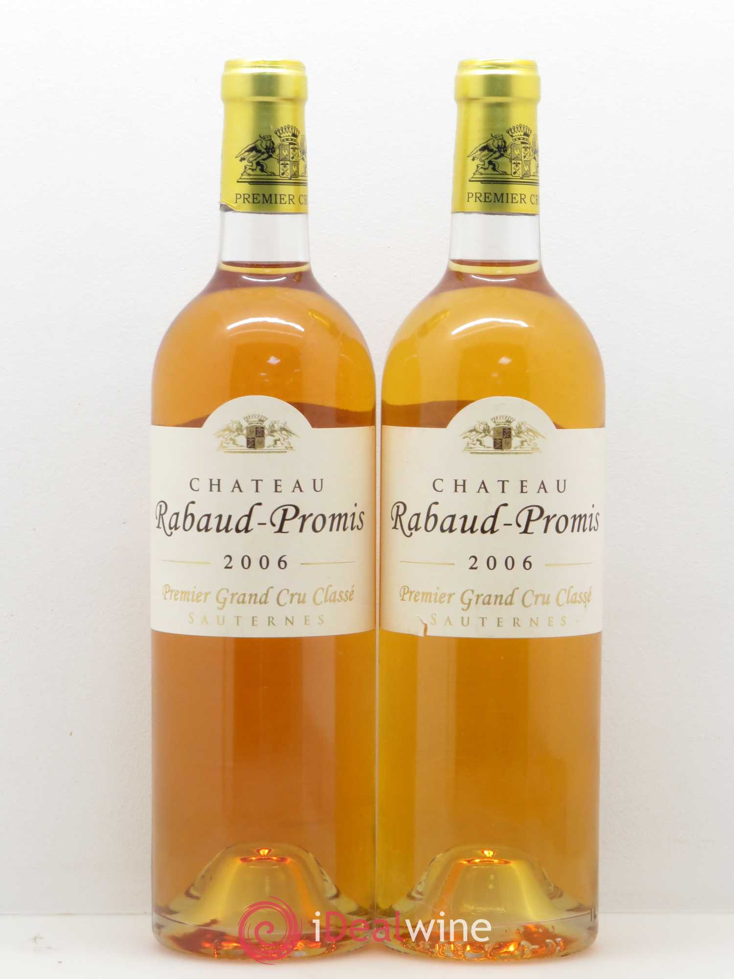 Château Rabaud Promis 1er Grand Cru Classé 2006 - Lotto di 2 bottiglie - 0