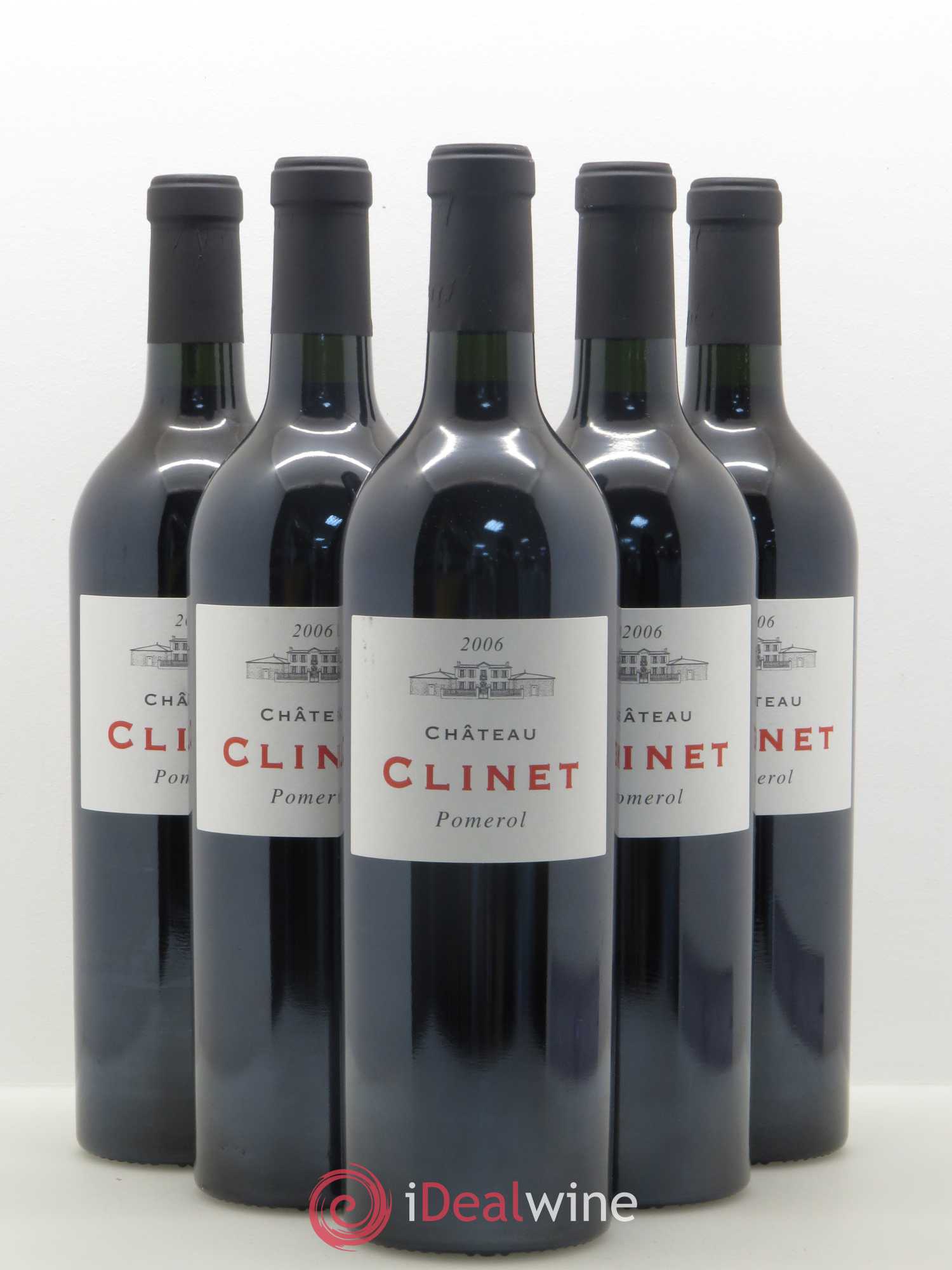 Château Clinet 2006 - Lot de 5 bouteilles - 0