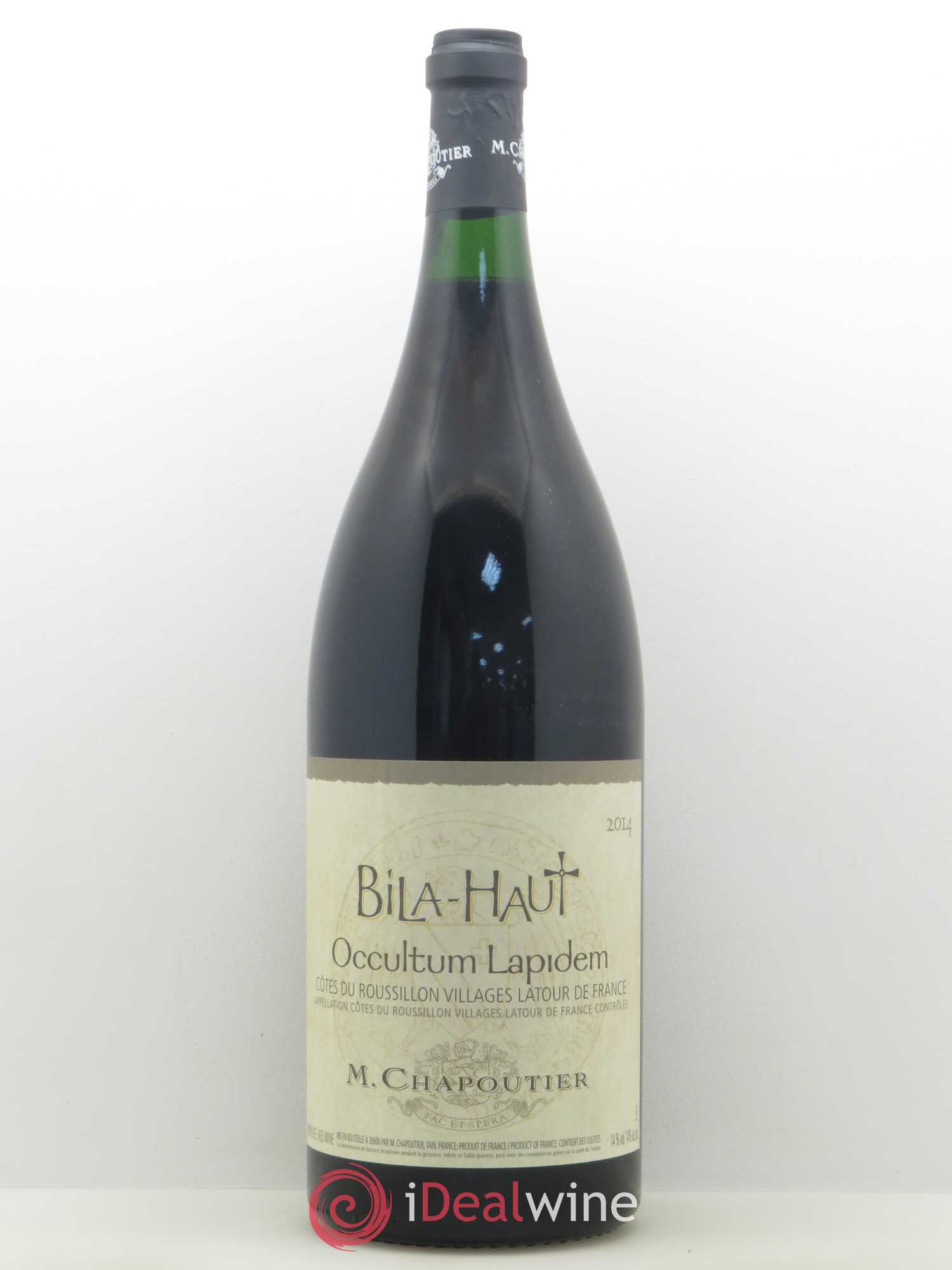 Côtes du Roussillon Villages Latour de France Bila-Haut (Domaine) Occultum Lapidem Chapoutier 2014 - Lotto di 1 jéroboam - 0