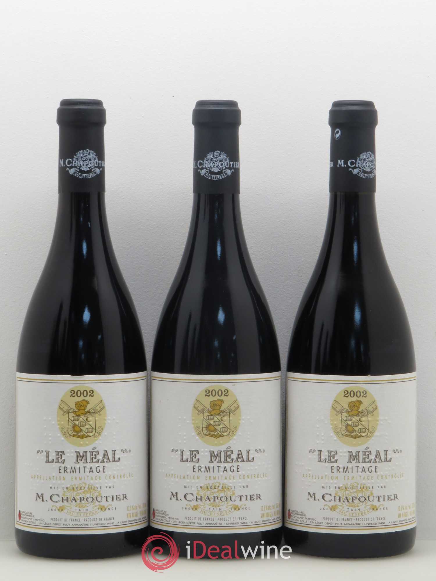 Hermitage Ermitage Le Méal Chapoutier 2002 - Lot de 6 bouteilles - 2
