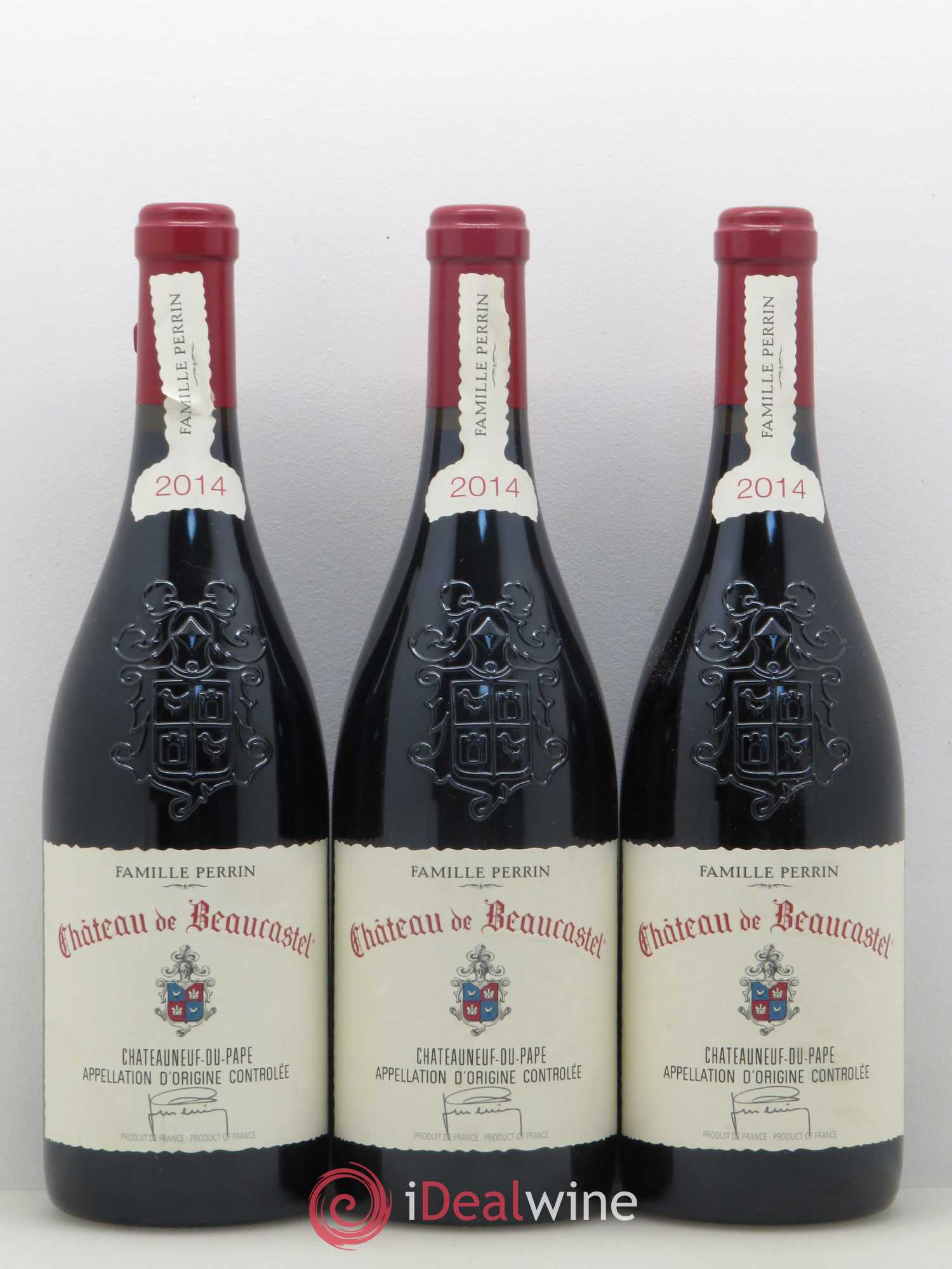Châteauneuf-du-Pape Château de Beaucastel Famille Perrin 2014 - Lot de 6 bouteilles - 2