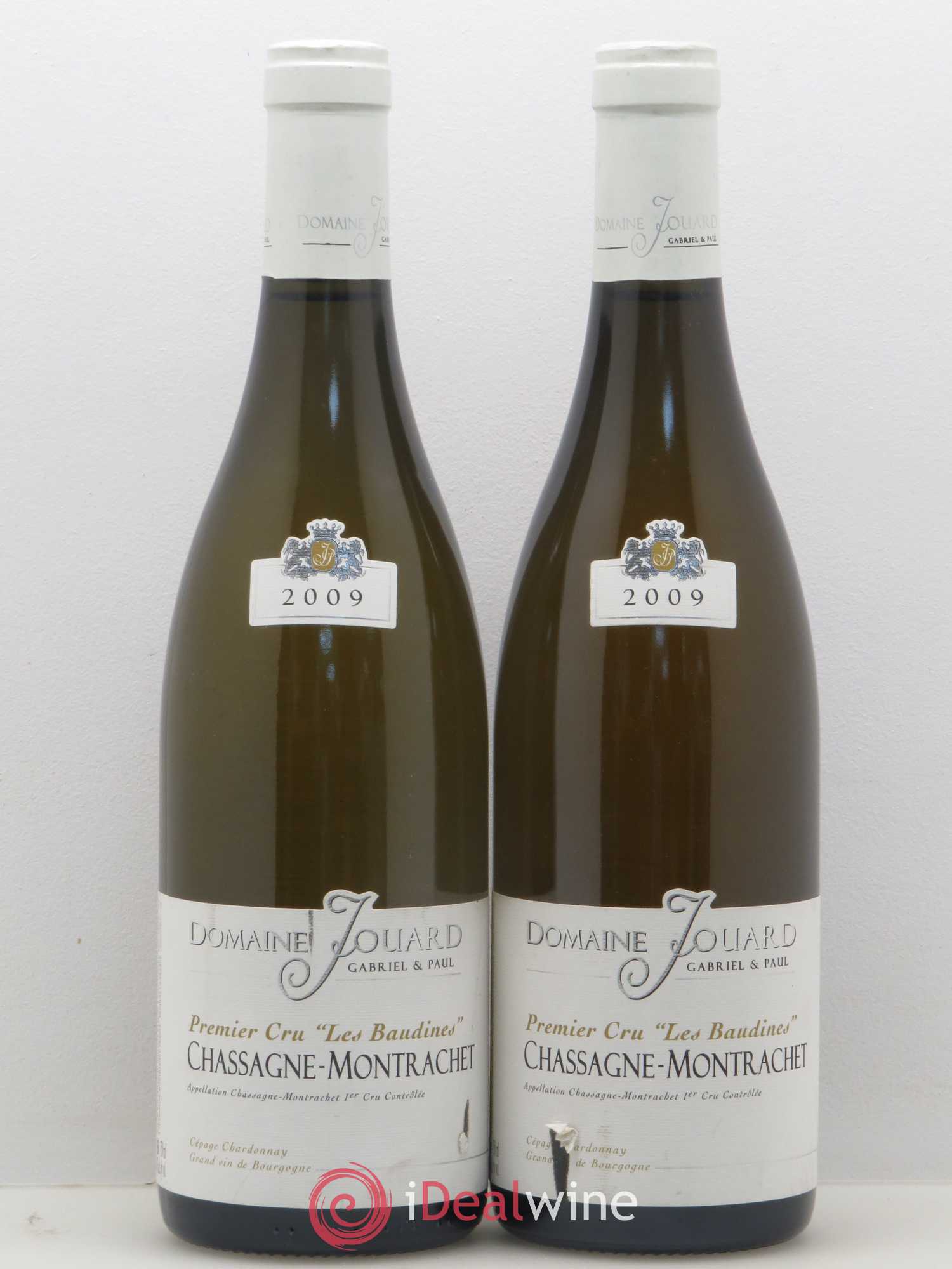 Chassagne-Montrachet 1er Cru Les Baudines Jouard 2009 - Posten von 2 Flaschen - 0