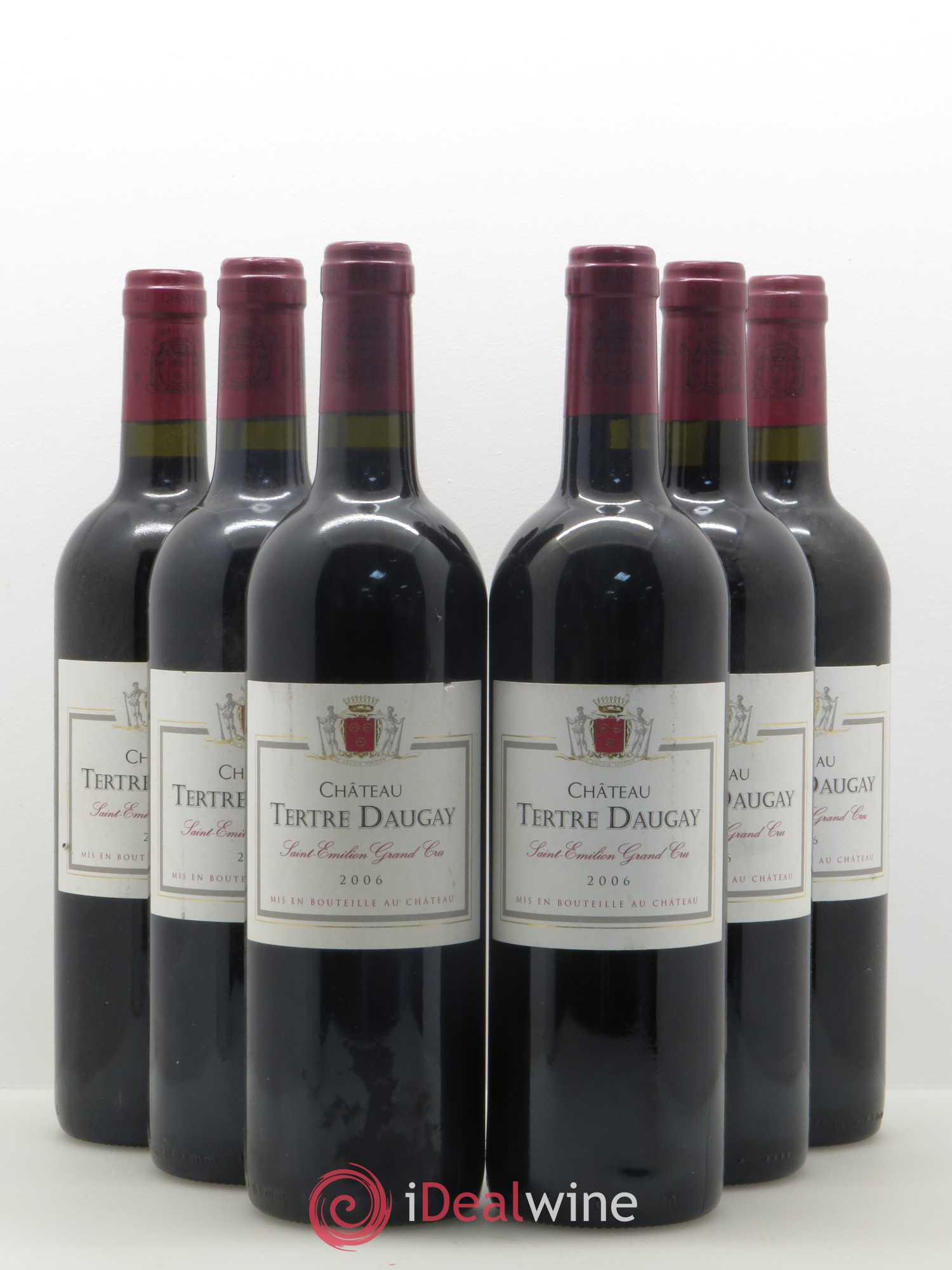 Château Tertre Daugay Grand Cru Classé 2006 - Lot de 6 bouteilles - 0