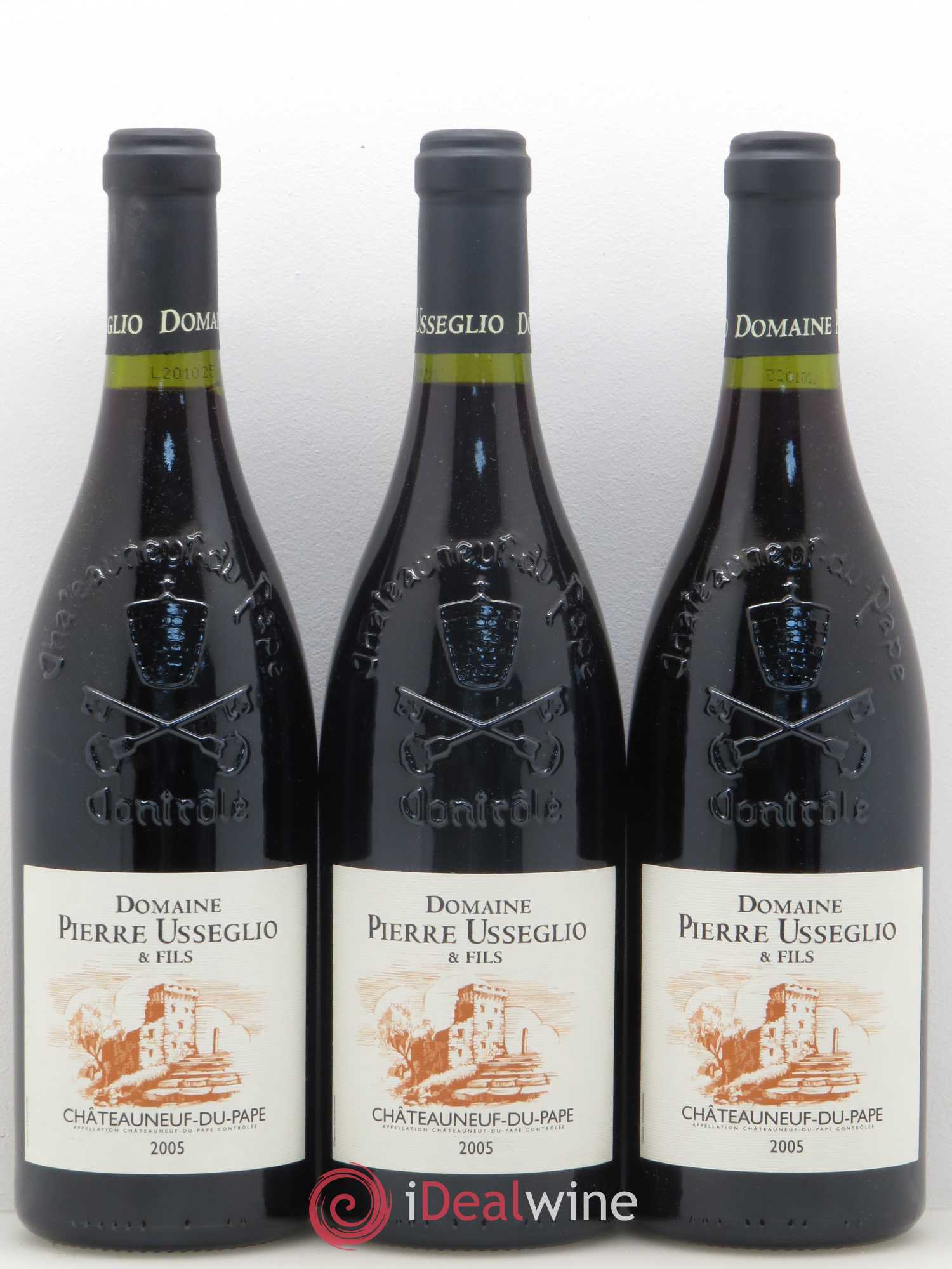 Châteauneuf-du-Pape Raymond Usseglio & Fils (Domaine) 2005 - Lot de 3 bouteilles - 0