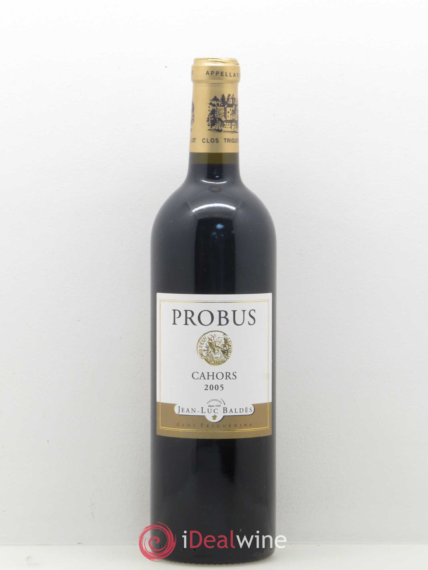 Cahors Clos Triguedina Probus Jean-Luc Baldès 2005 - Lot de 1 bouteille - 0