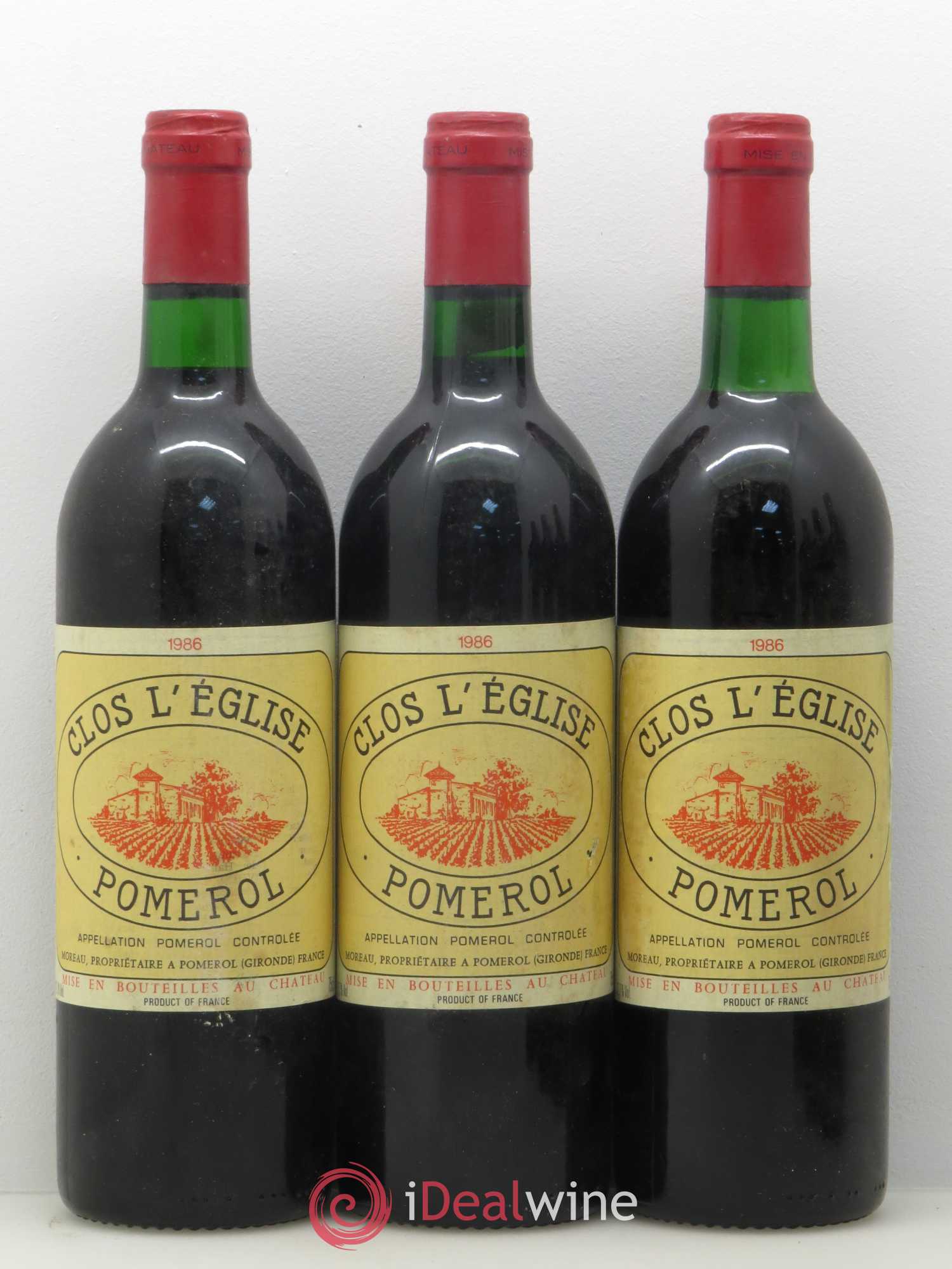 Clos l'Eglise 1986 - Lot de 6 bouteilles - 2
