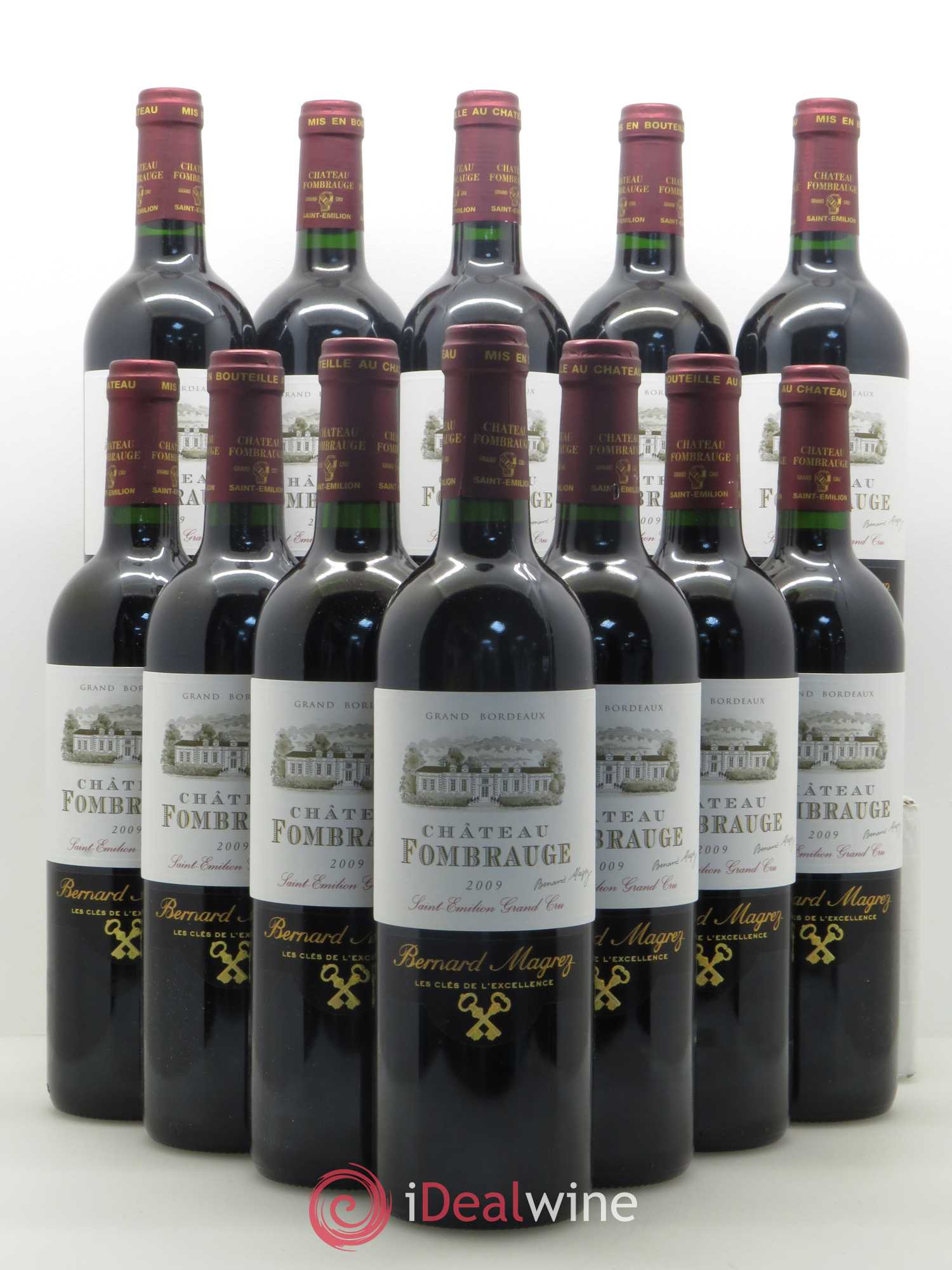 Château Fombrauge Grand Cru Classé 2009 - Lot de 12 bouteilles - 0