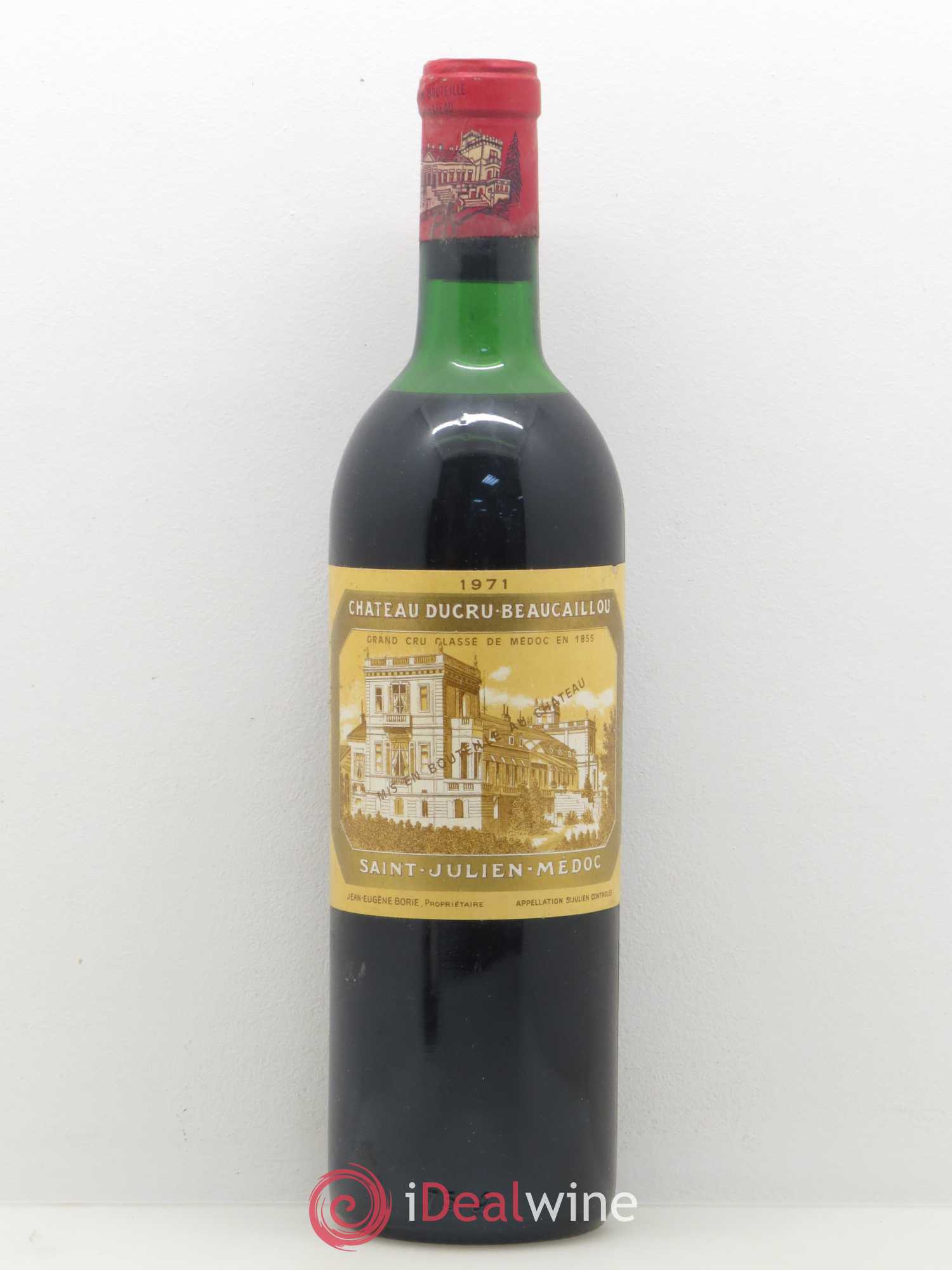 Château Ducru Beaucaillou 2ème Grand Cru Classé 1971 - Lot de 1 bouteille - 0