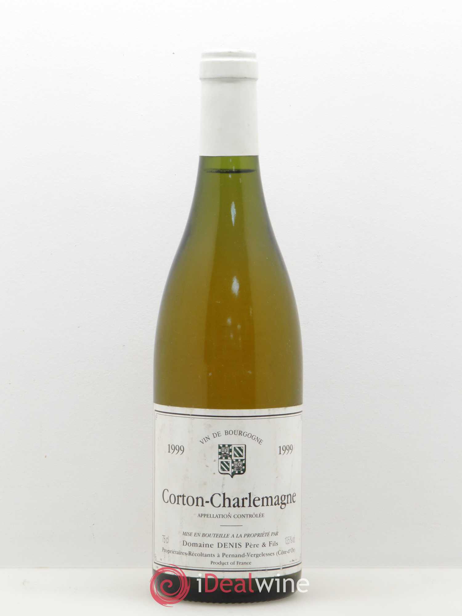 Corton-Charlemagne Grand Cru Denis Pere et Fils 1999 - Posten von 1 Flasche - 0