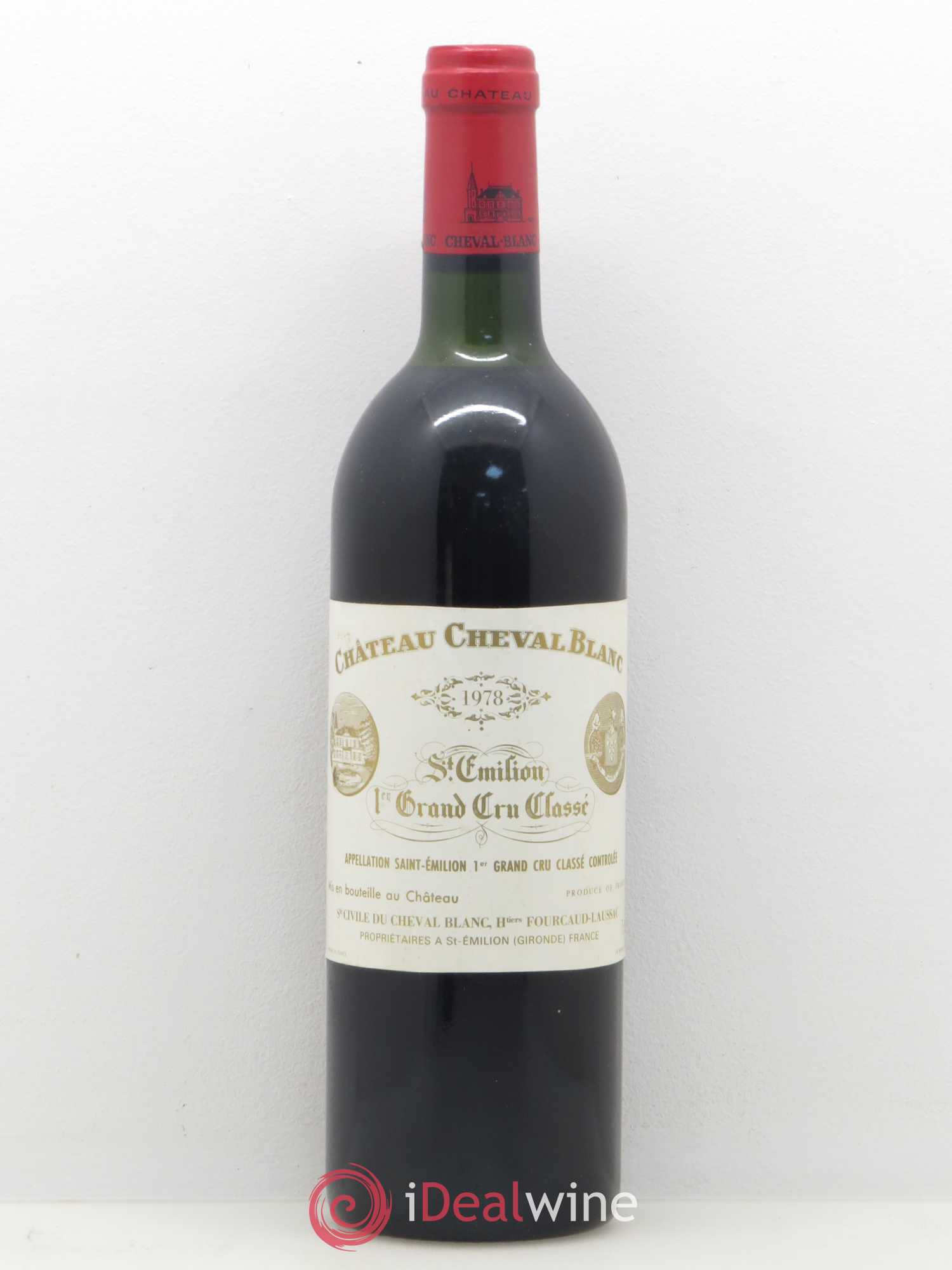 Château Cheval Blanc 1er Grand Cru Classé A 1978 - Lot de 1 bouteille - 0