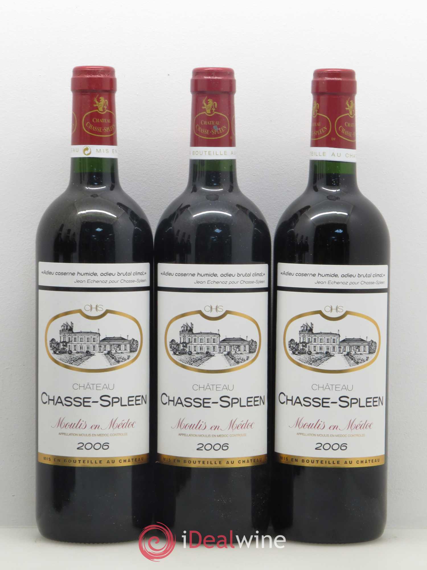 Château Chasse Spleen 2006 - Lot de 6 bouteilles - 1