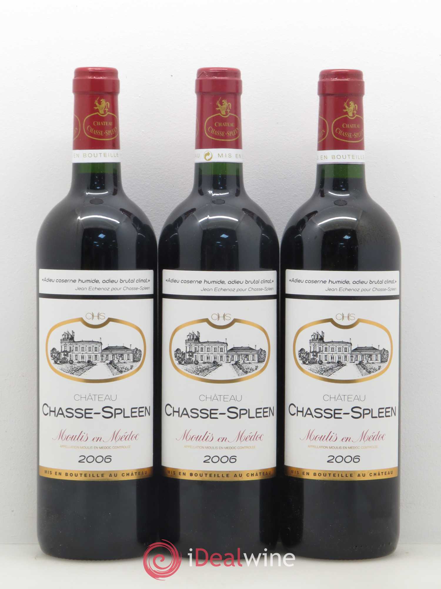 Château Chasse Spleen 2006 - Lot de 6 bouteilles - 2