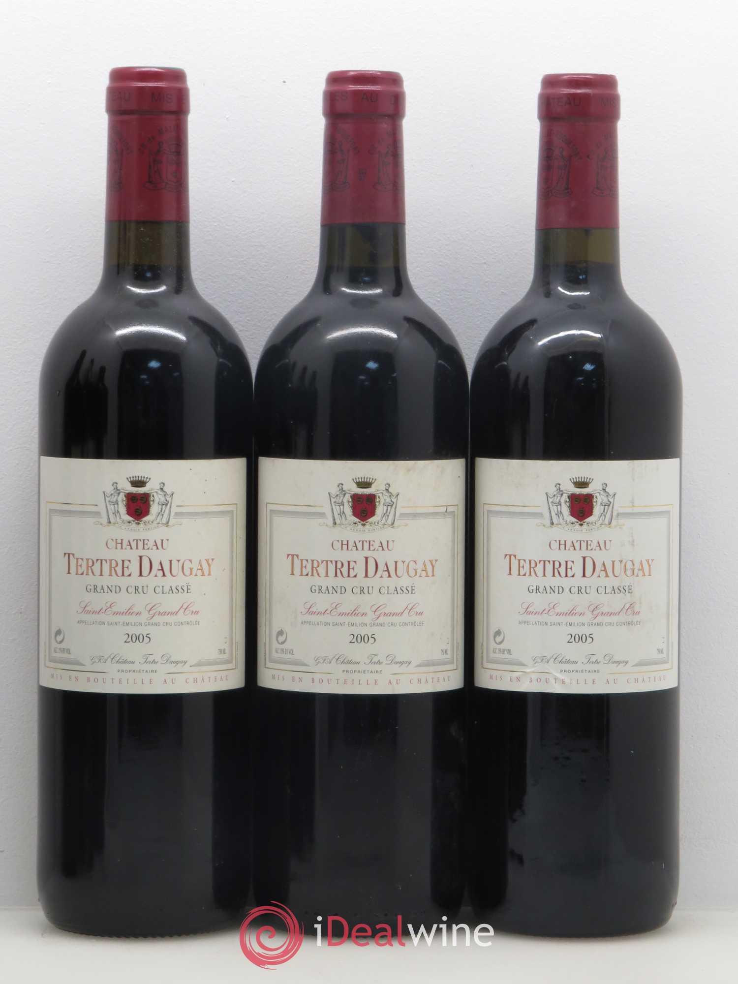 Château Tertre Daugay Grand Cru Classé 2005 - Lot de 6 bouteilles - 1