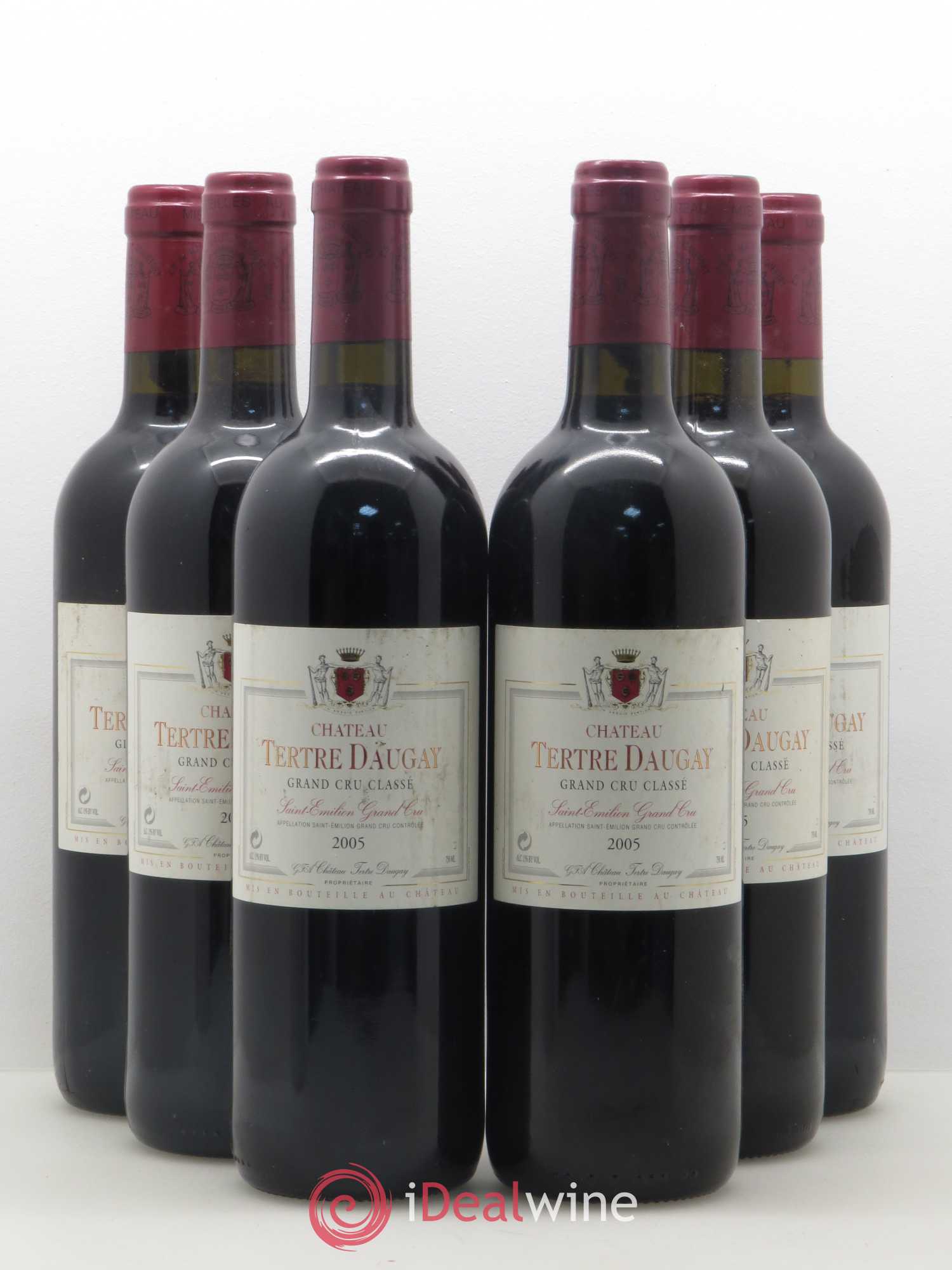 Château Tertre Daugay Grand Cru Classé 2005 - Lot de 6 bouteilles - 0