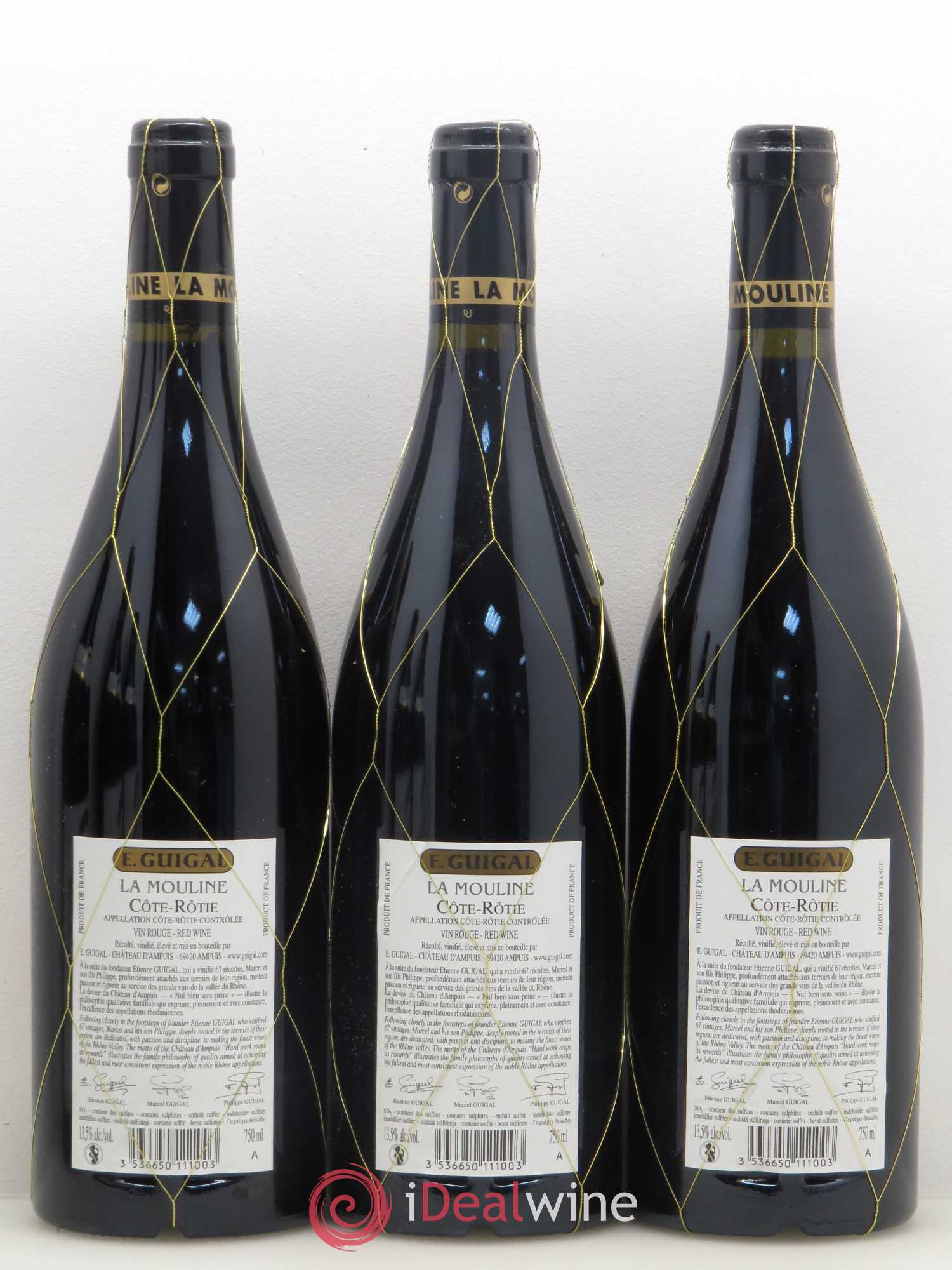 Côte-Rôtie La Mouline Guigal 2006 - Lot de 6 bouteilles - 2