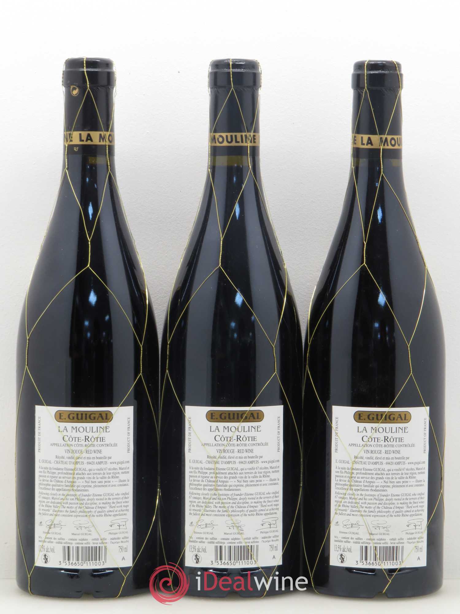 Côte-Rôtie La Mouline Guigal 2006 - Lot de 6 bouteilles - 4