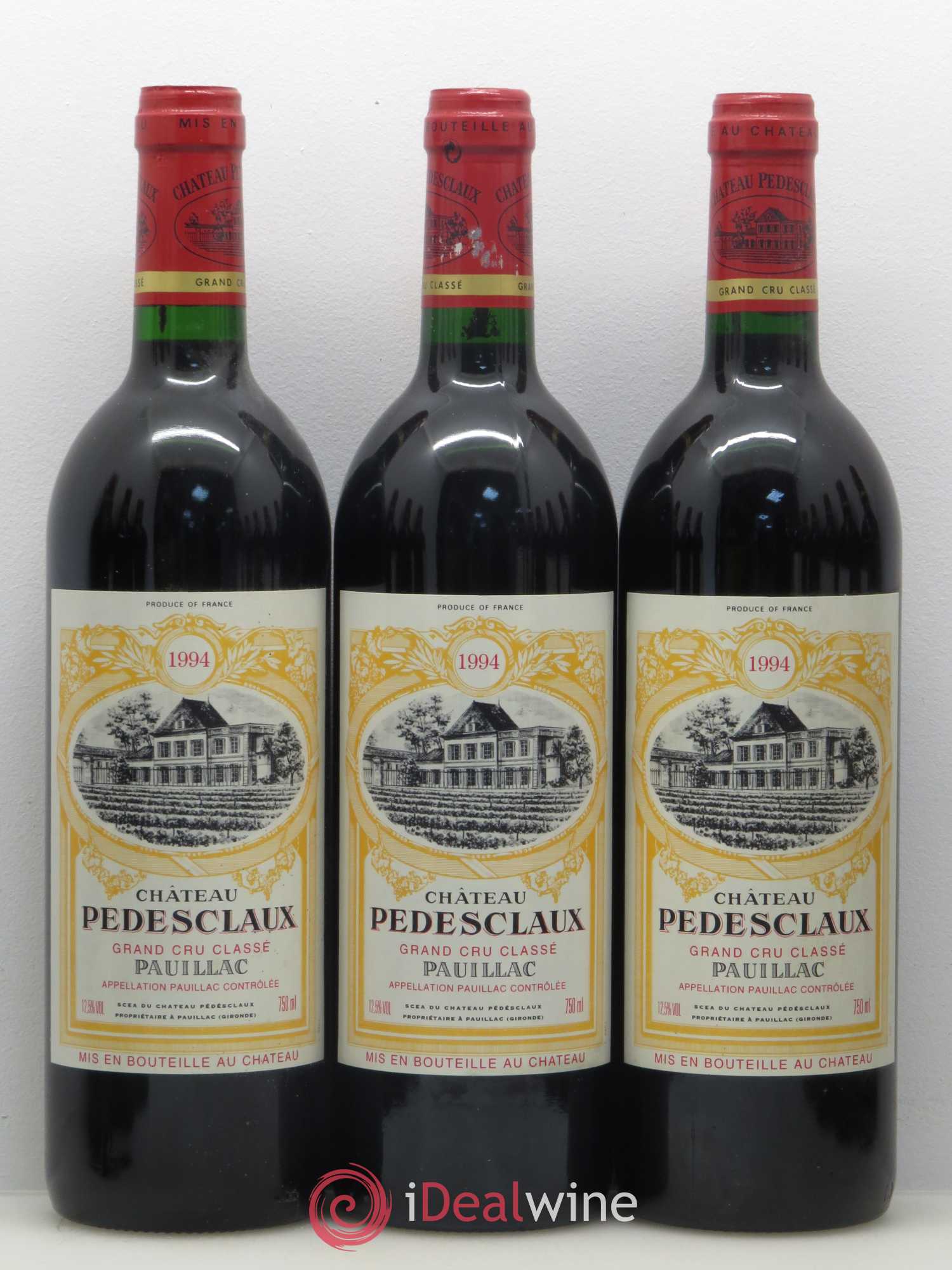 Château Pedesclaux 5ème Grand Cru Classé 1994 - Lot de 12 bouteilles - 1