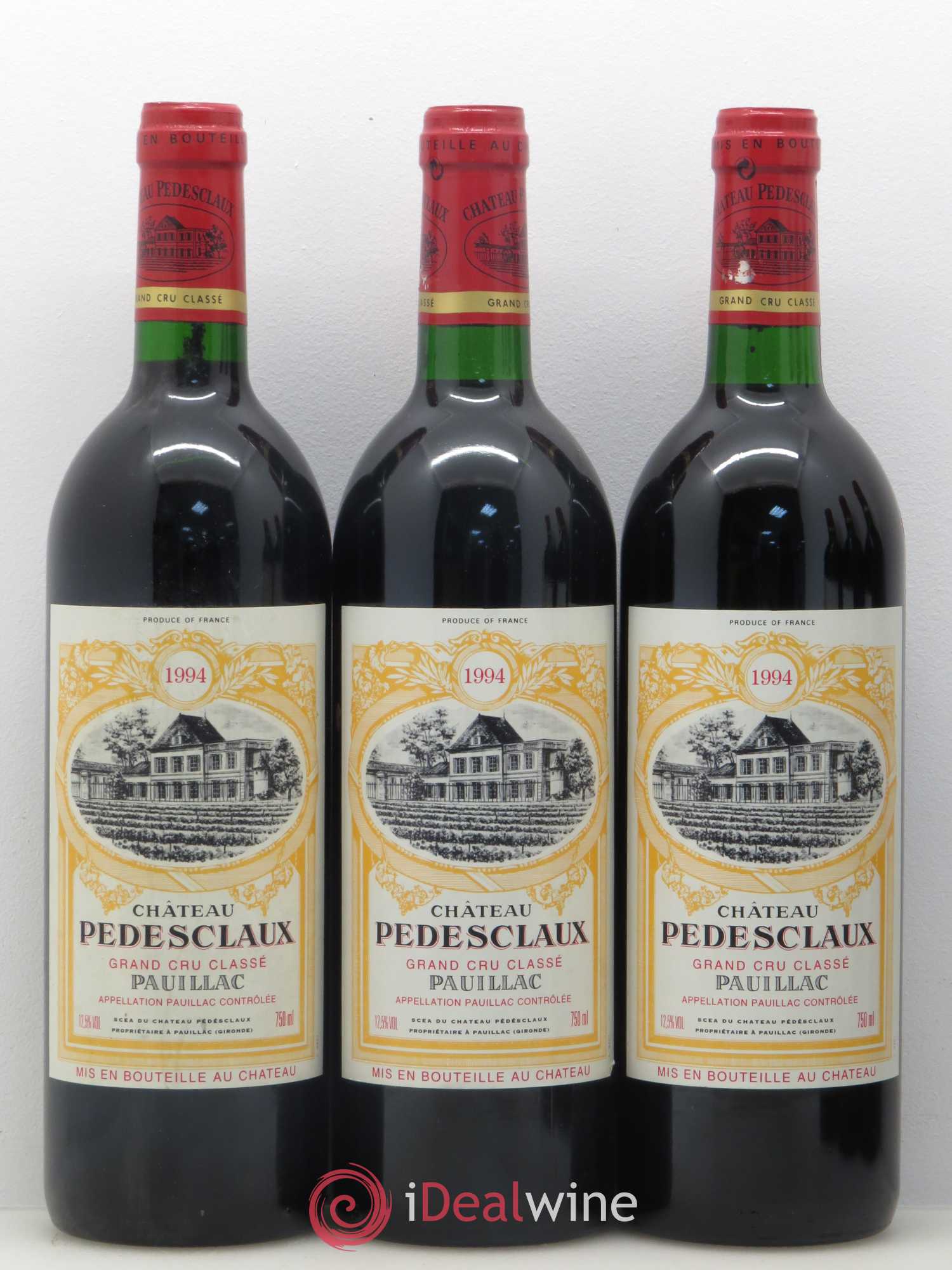 Château Pedesclaux 5ème Grand Cru Classé 1994 - Lot de 12 bouteilles - 3