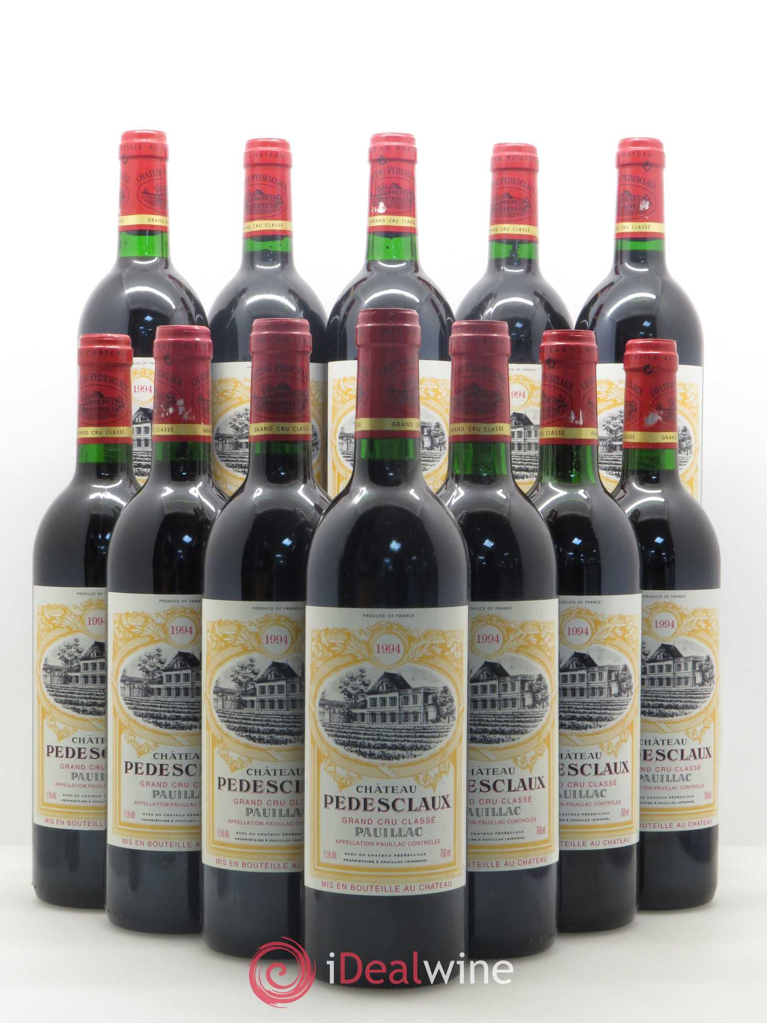 Château Pedesclaux 5ème Grand Cru Classé 1994 - Lot de 12 bouteilles - 0