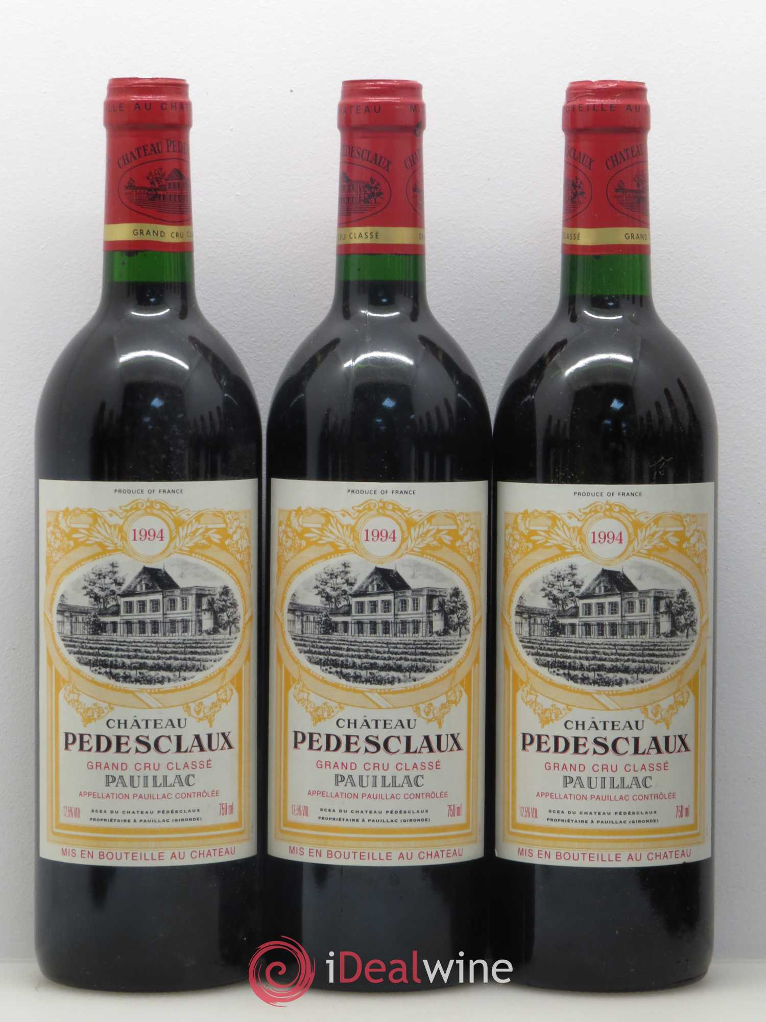Château Pedesclaux 5ème Grand Cru Classé 1994 - Lot de 12 bouteilles - 1