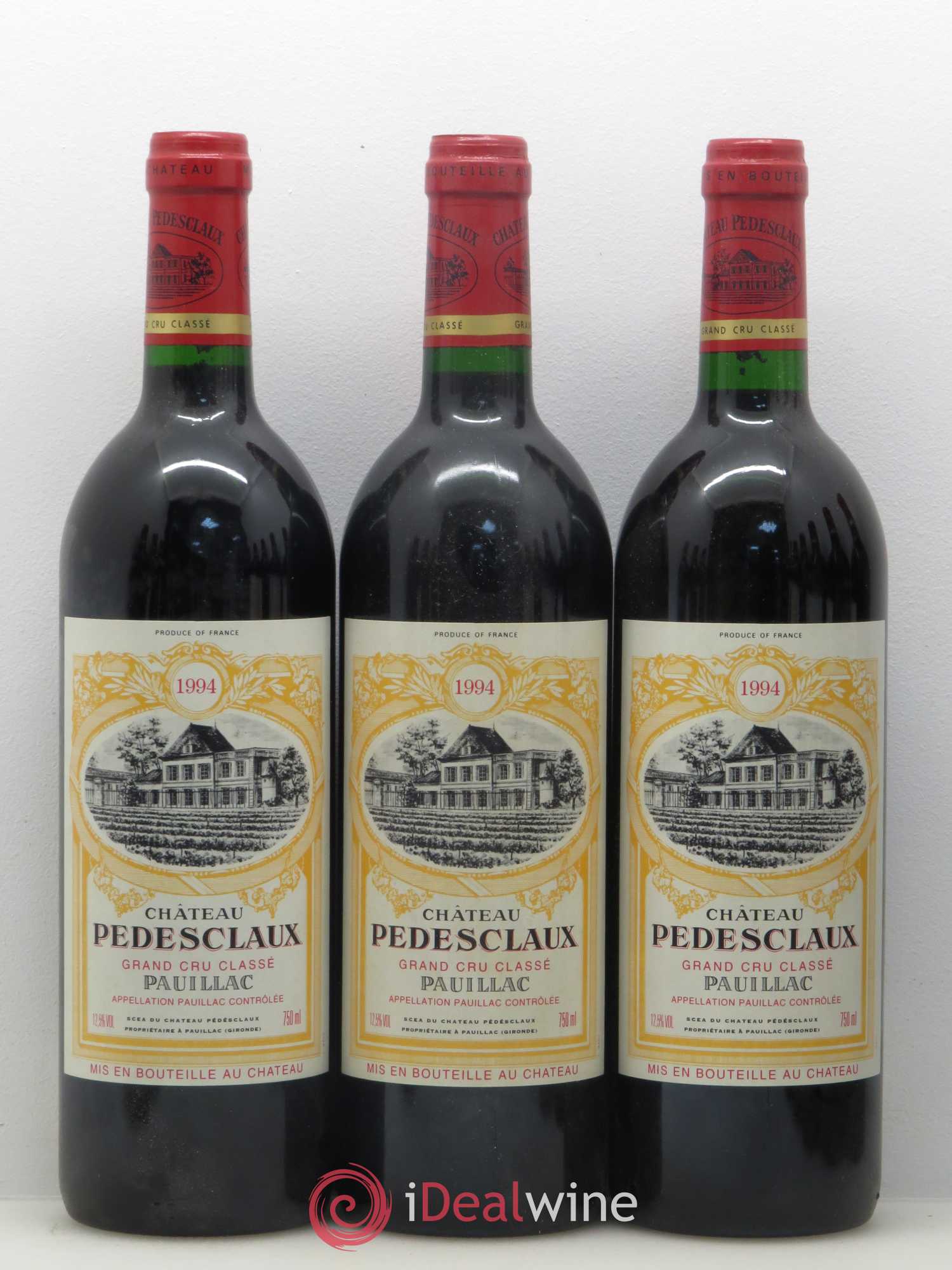 Château Pedesclaux 5ème Grand Cru Classé 1994 - Lot de 12 bouteilles - 1