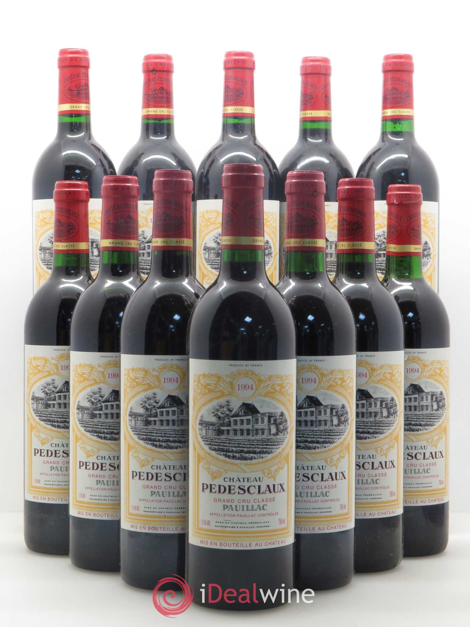 Château Pedesclaux 5ème Grand Cru Classé 1994 - Lot de 12 bouteilles - 0