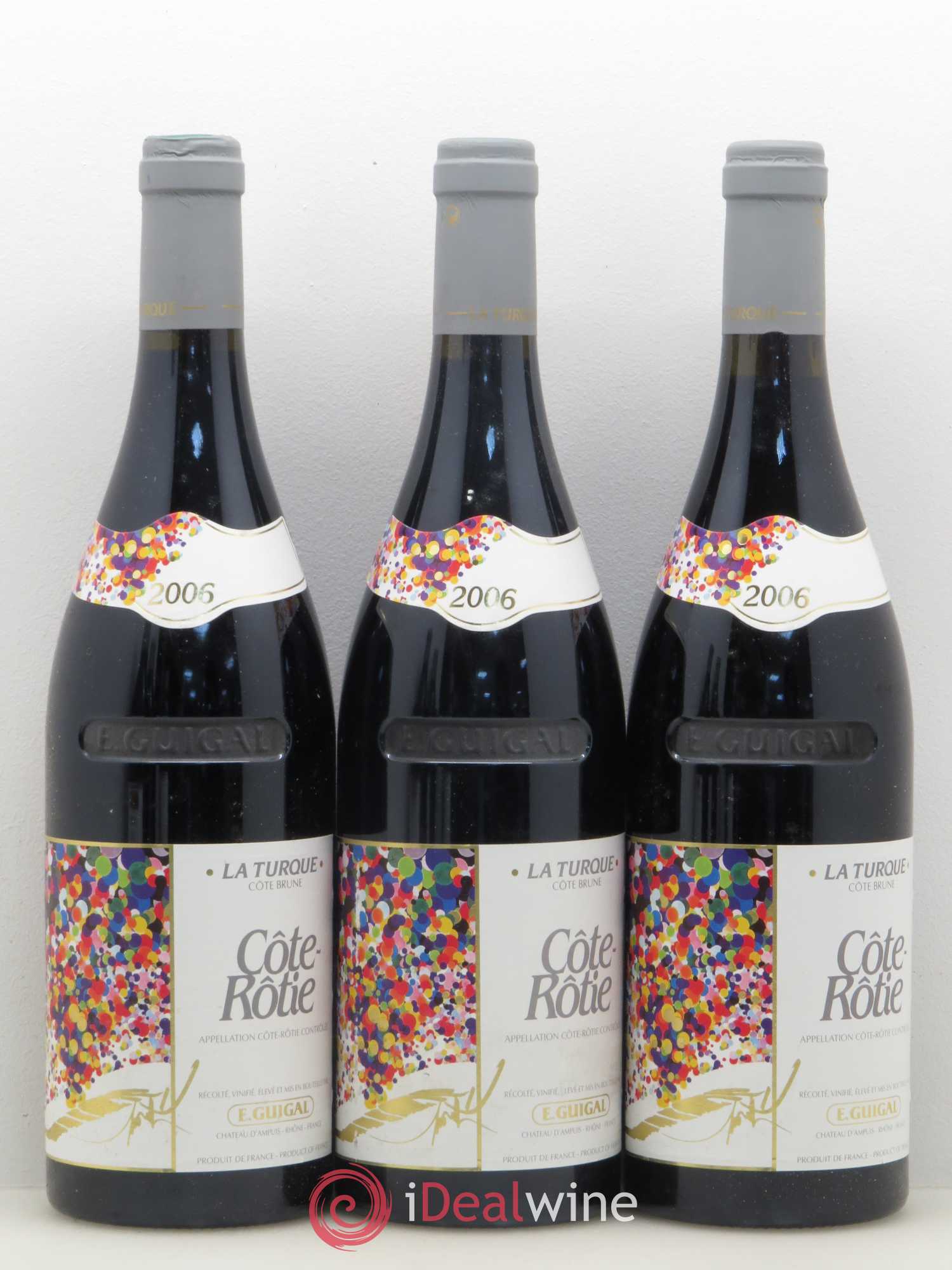 Côte-Rôtie La Turque Guigal 2006 - Lot de 6 bouteilles - 1