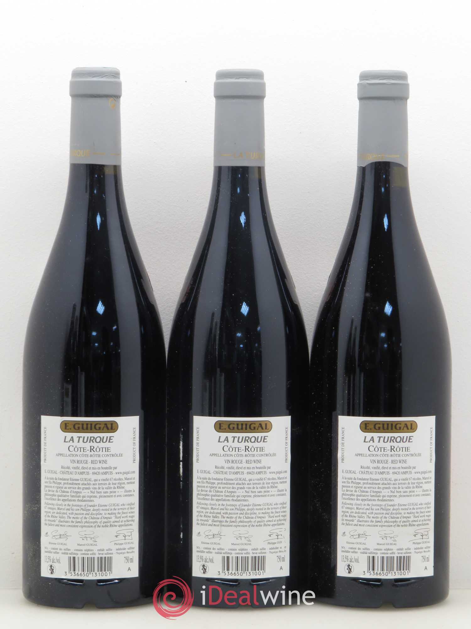 Côte-Rôtie La Turque Guigal 2006 - Lot de 6 bouteilles - 2