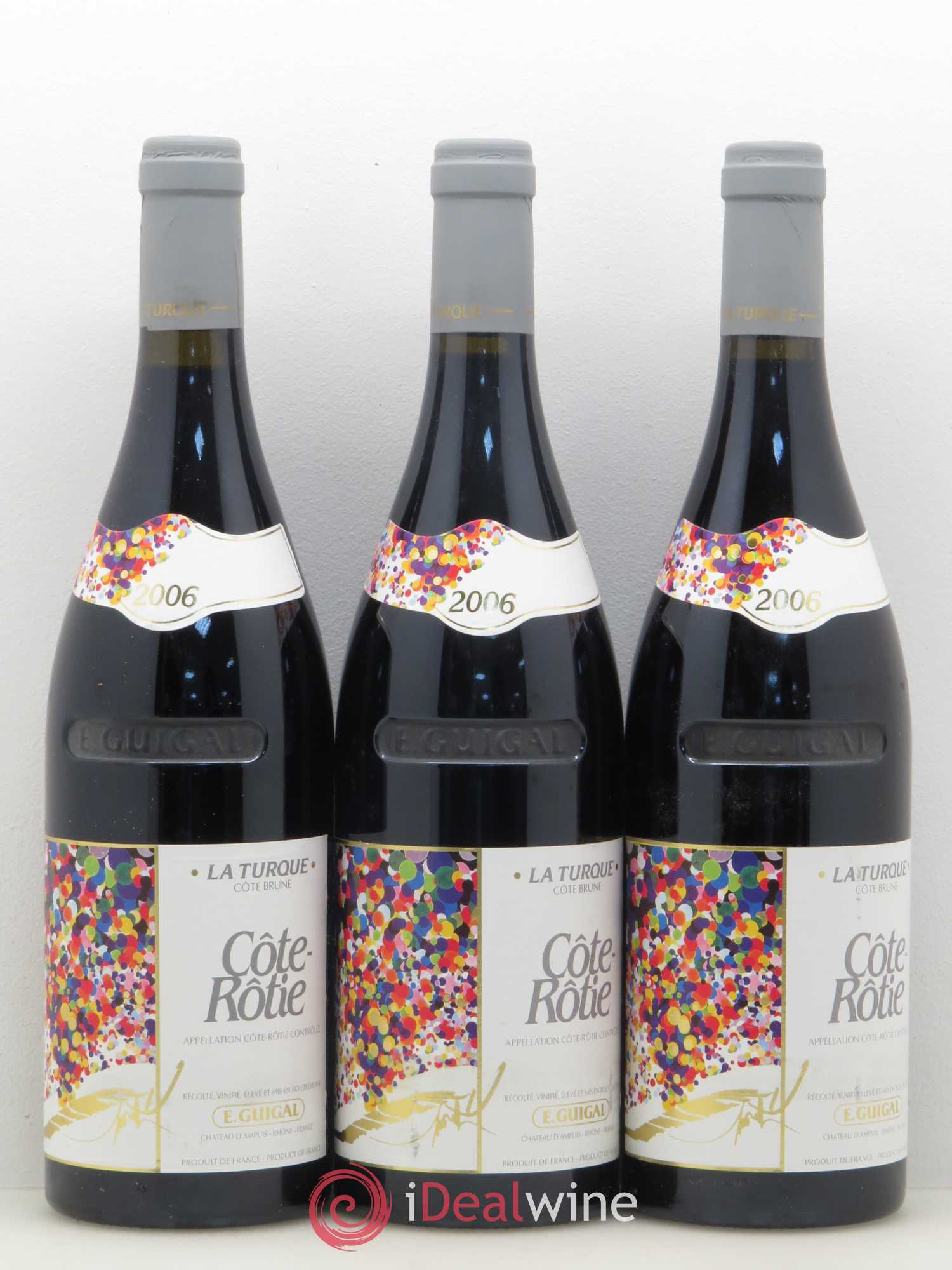 Côte-Rôtie La Turque Guigal 2006 - Lot de 6 bouteilles - 3
