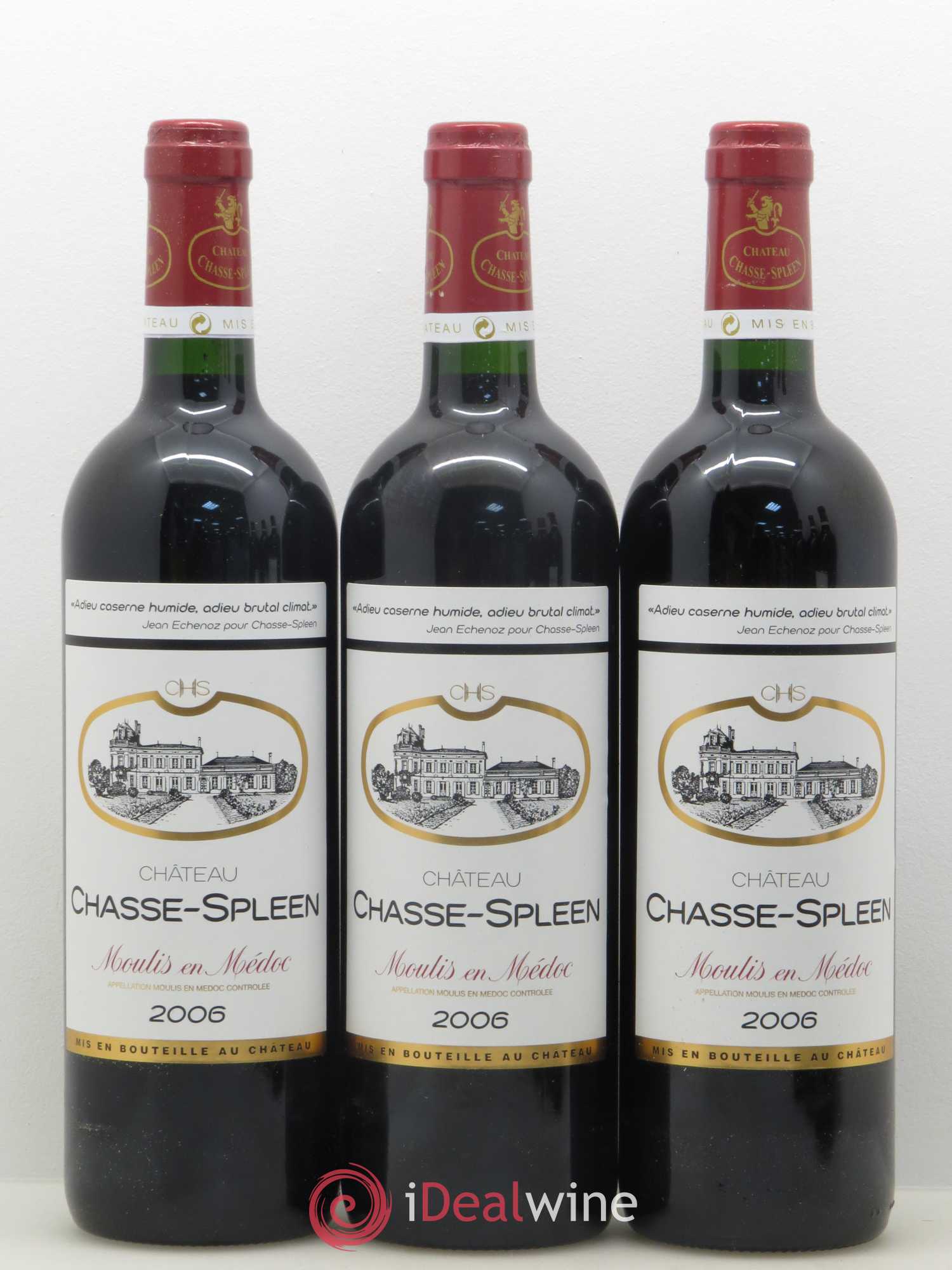 Château Chasse Spleen 2006 - Lot de 6 bouteilles - 1