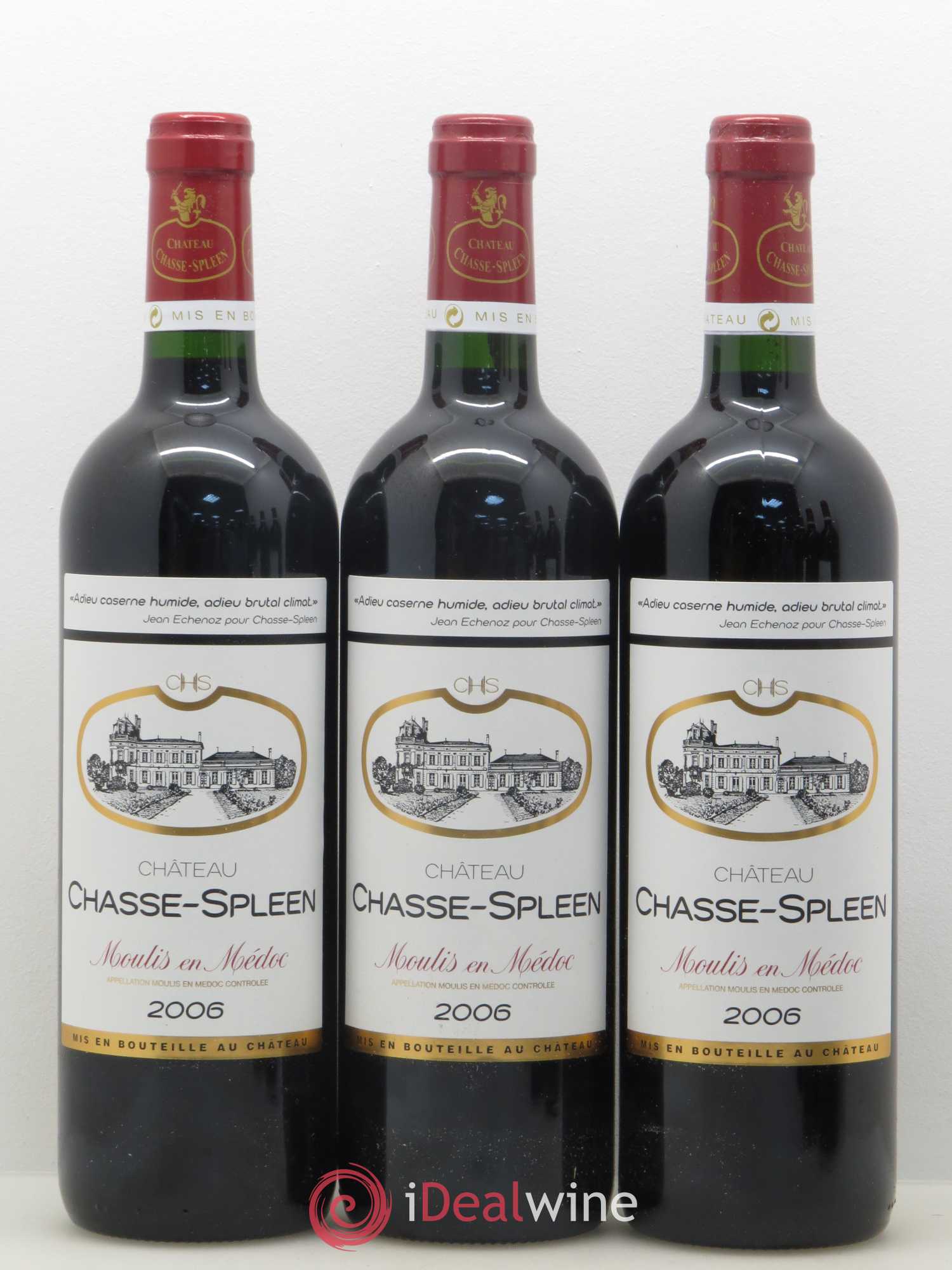 Château Chasse Spleen 2006 - Lot de 6 bouteilles - 2