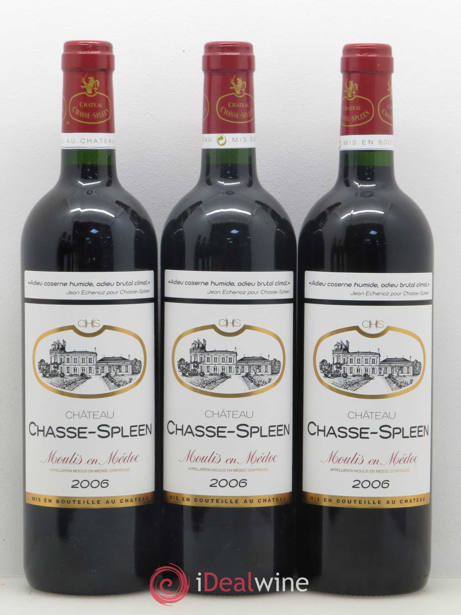 Château Chasse Spleen 2006 - Lot de 6 bouteilles - 1