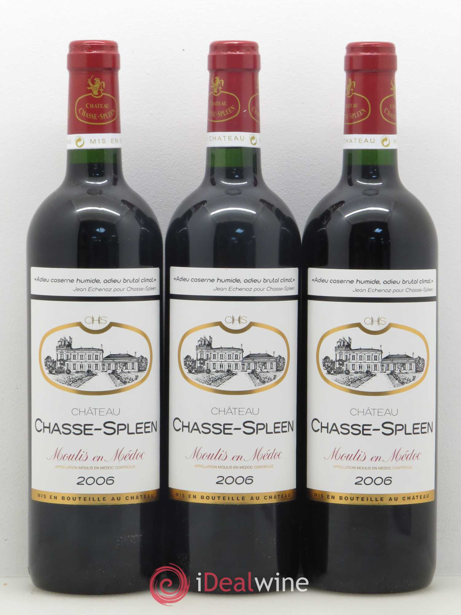 Château Chasse Spleen 2006 - Lot de 6 bouteilles - 2