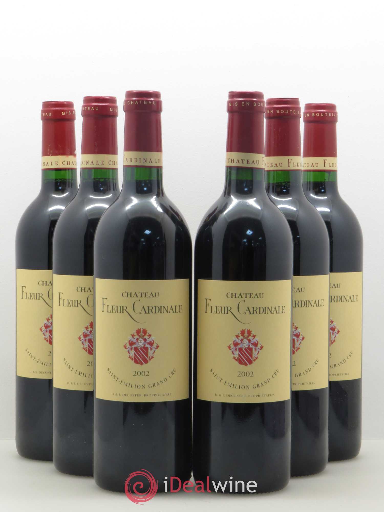 Château Fleur Cardinale Grand Cru Classé 2002 - Lot de 6 bouteilles - 0