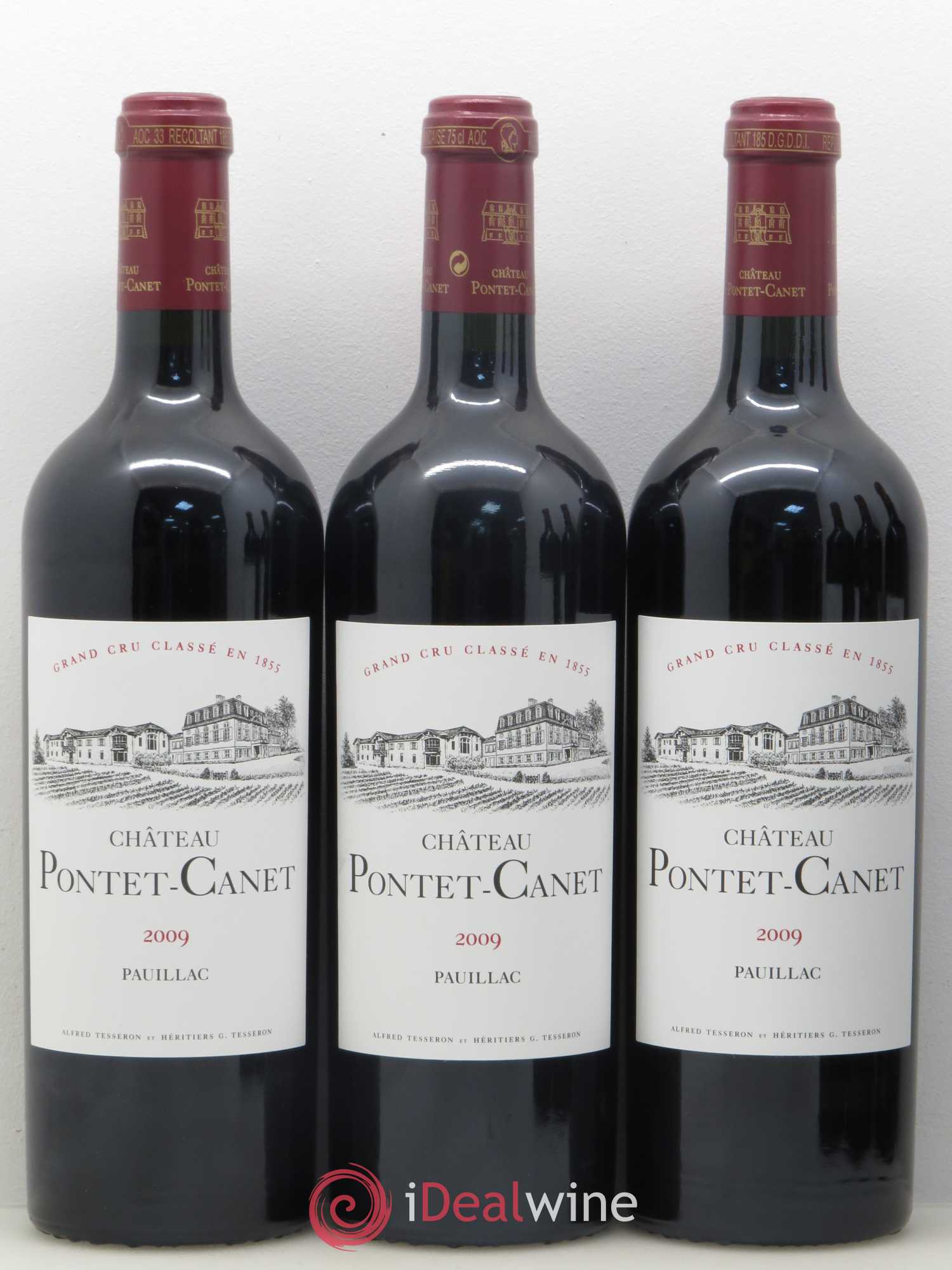 Château Pontet Canet 5ème Grand Cru Classé 2009 - Lot de 12 bouteilles - 3