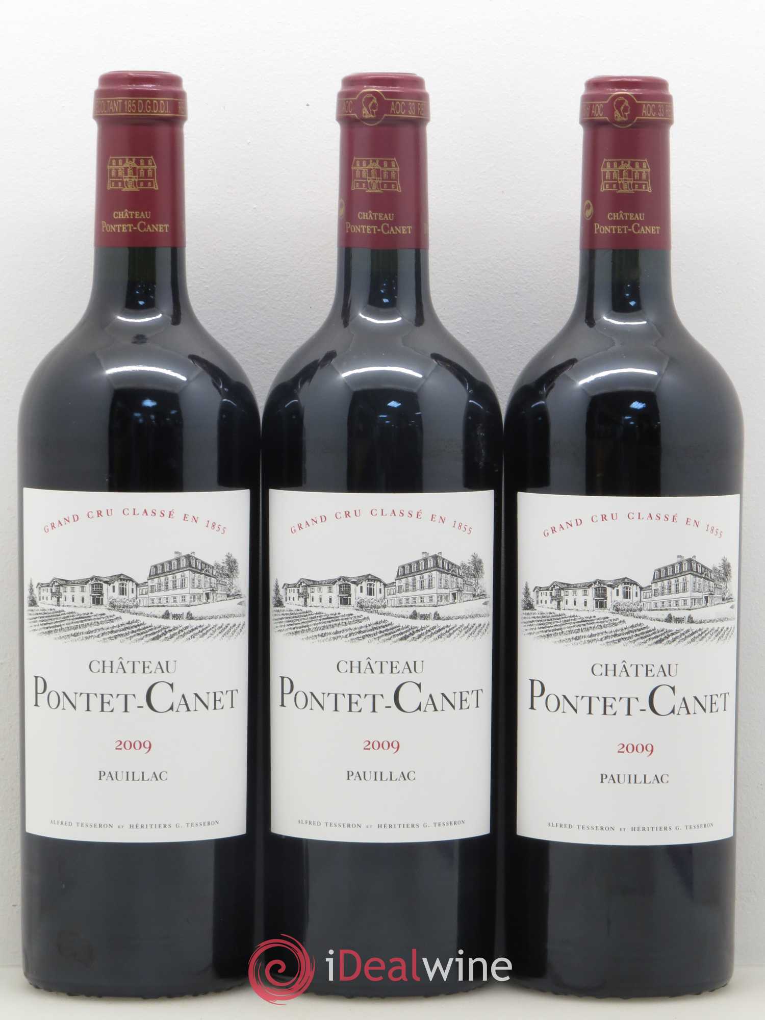 Château Pontet Canet 5ème Grand Cru Classé 2009 - Lot de 12 bouteilles - 4