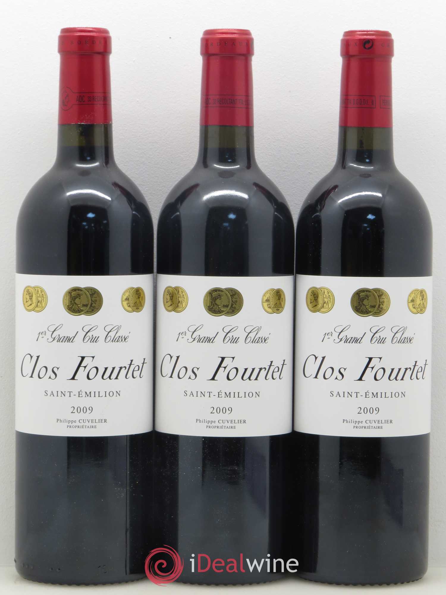 Clos Fourtet 1er Grand Cru Classé B 2009 - Lot de 12 bouteilles - 4