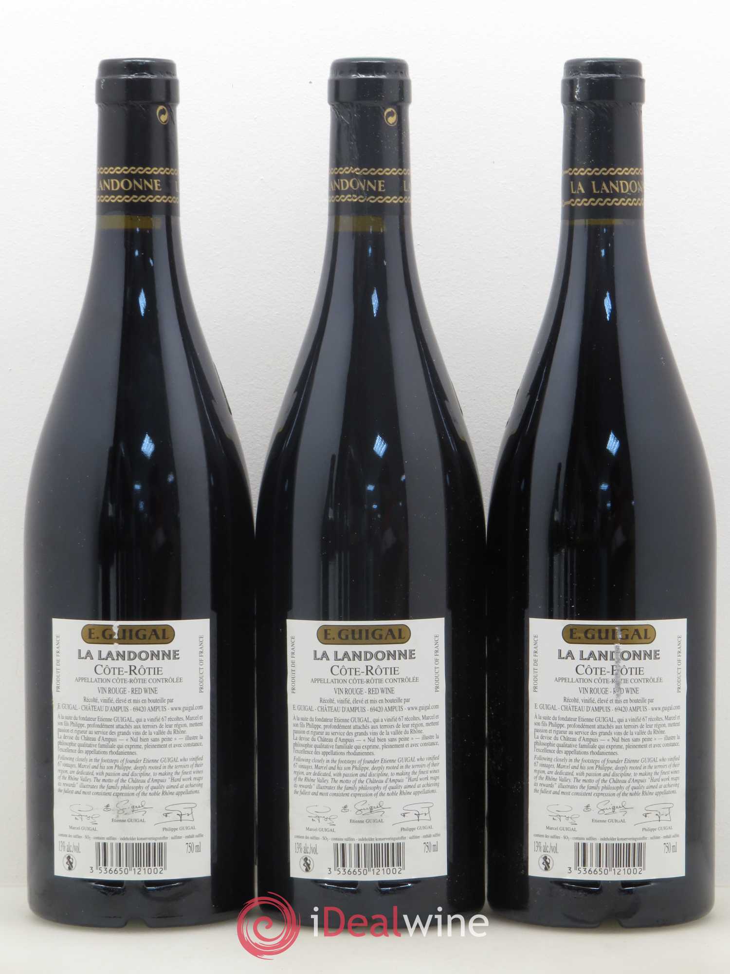 Côte-Rôtie La Landonne Guigal 2006 - Lot de 6 bouteilles - 2