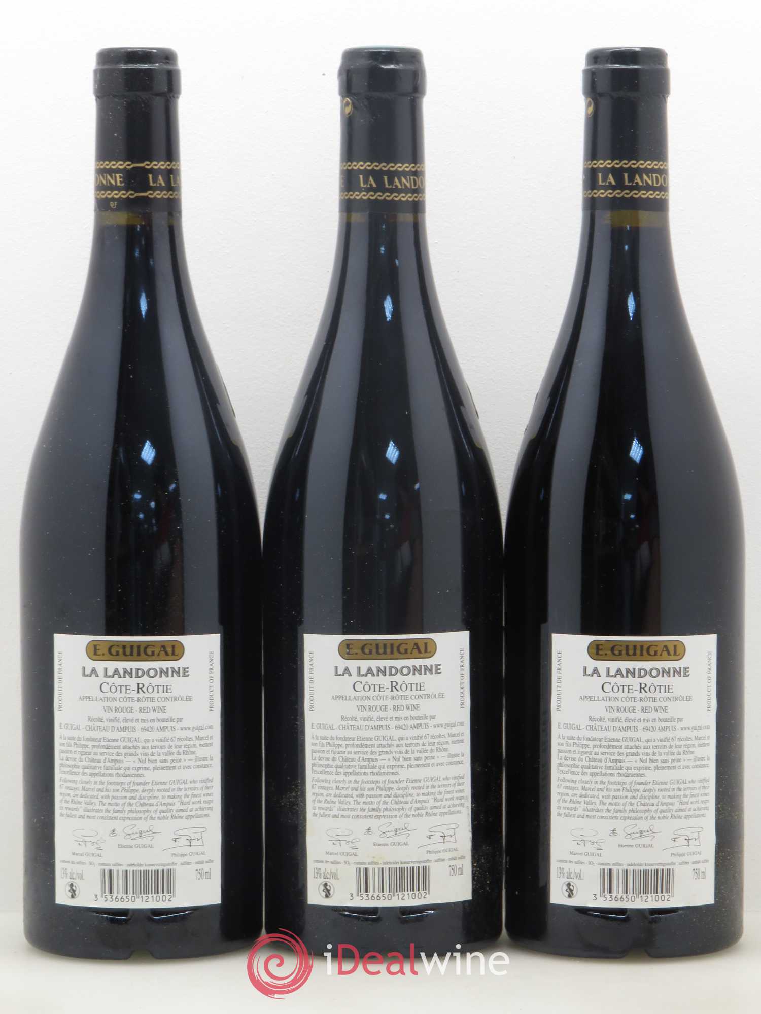 Côte-Rôtie La Landonne Guigal 2006 - Lot de 6 bouteilles - 4
