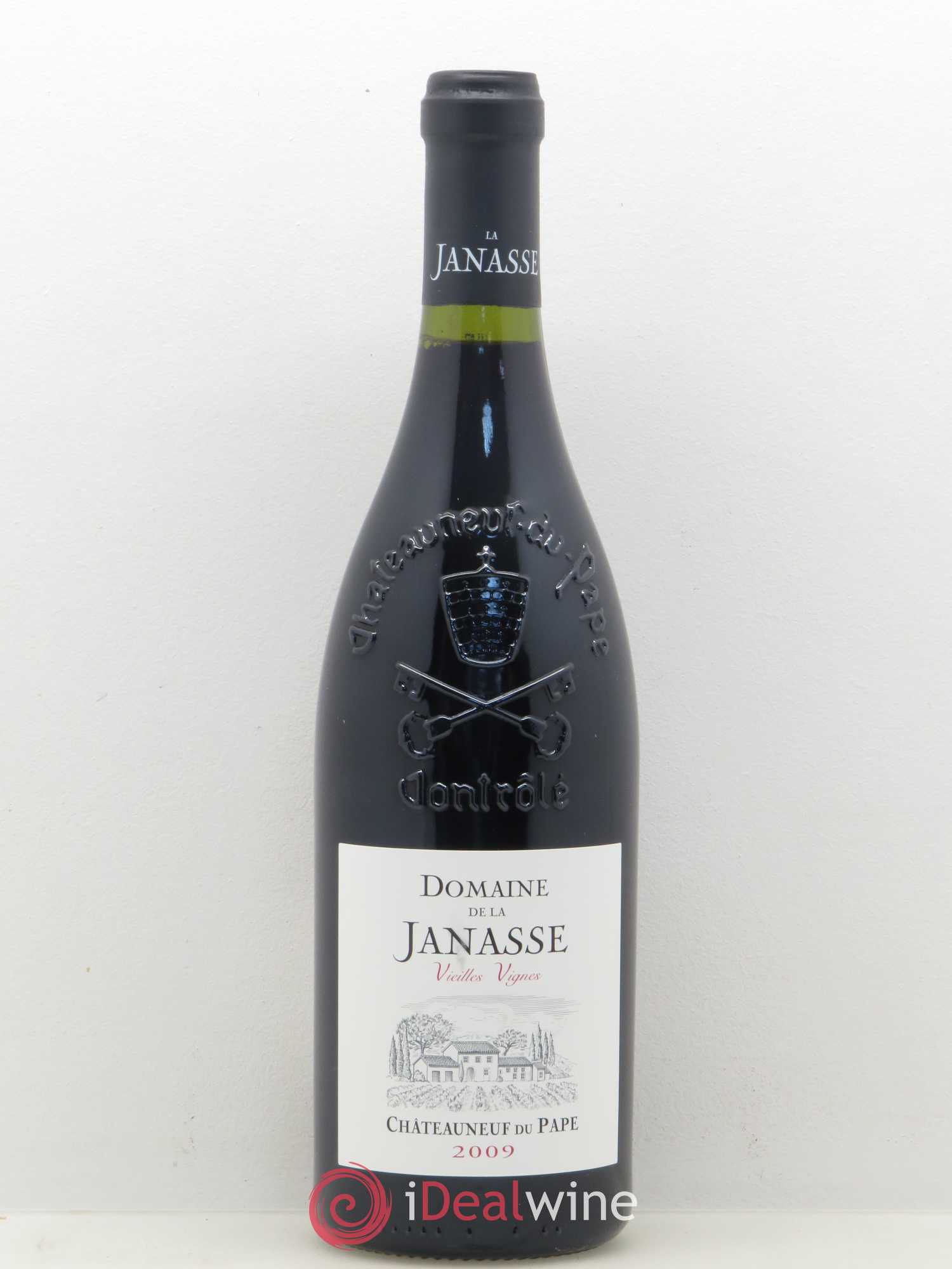 Châteauneuf-du-Pape Cuvée Vieilles Vignes La Janasse (Domaine de) 2009 - Lot de 1 bouteille - 0