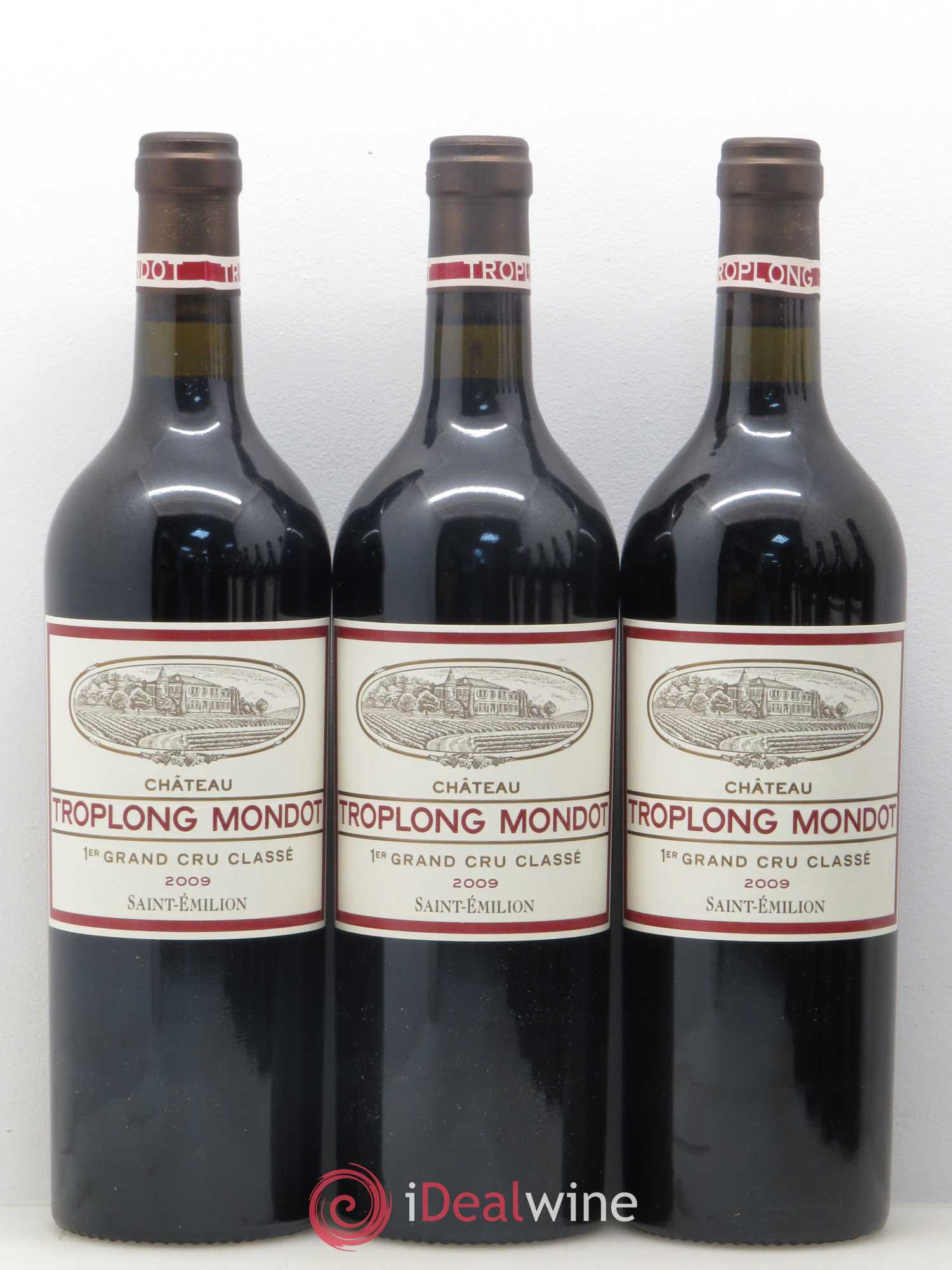 Château Troplong Mondot 1er Grand Cru Classé B 2009 - Lot de 12 bouteilles - 2
