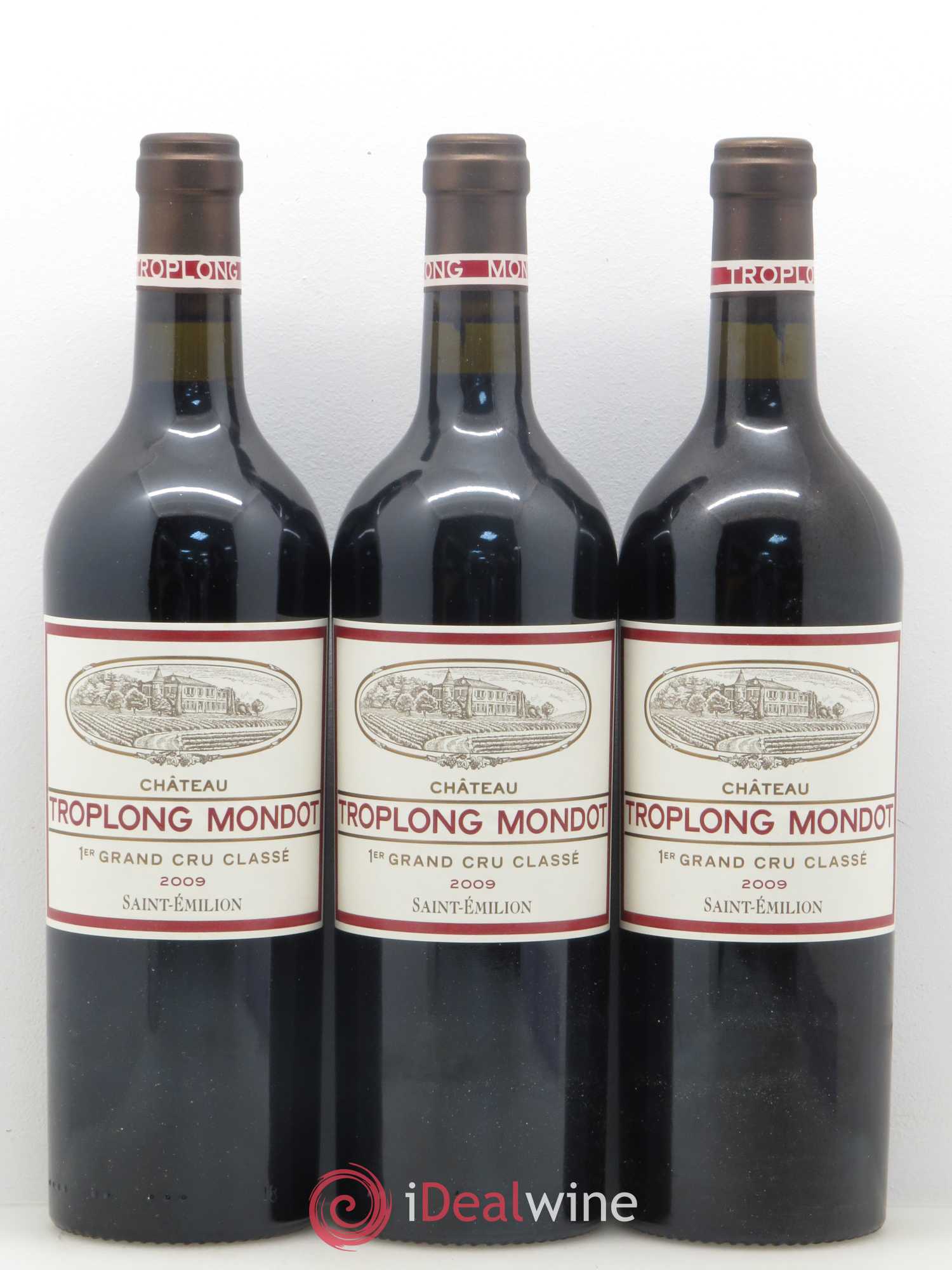 Château Troplong Mondot 1er Grand Cru Classé B 2009 - Lot de 12 bouteilles - 4