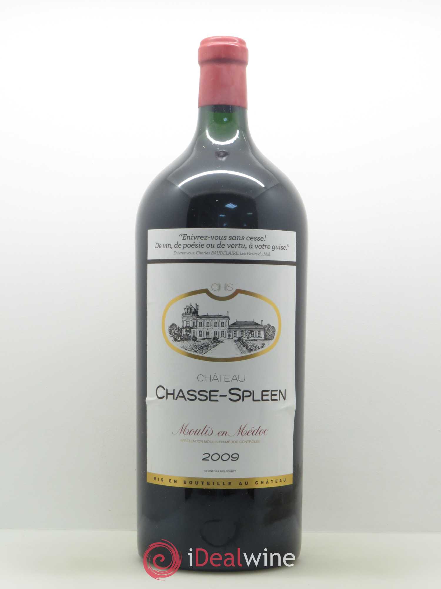 Château Chasse Spleen 2009 - Lot de 1 impériale - 0