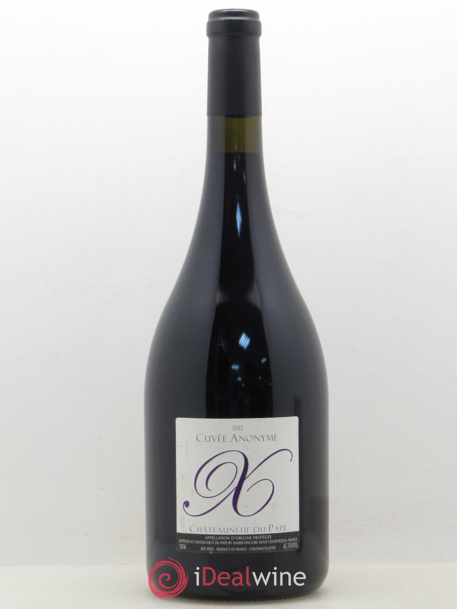 Châteauneuf-du-Pape X Cuvée Anonyme Vignon 2012 - Posten von 1 Magnum - 0